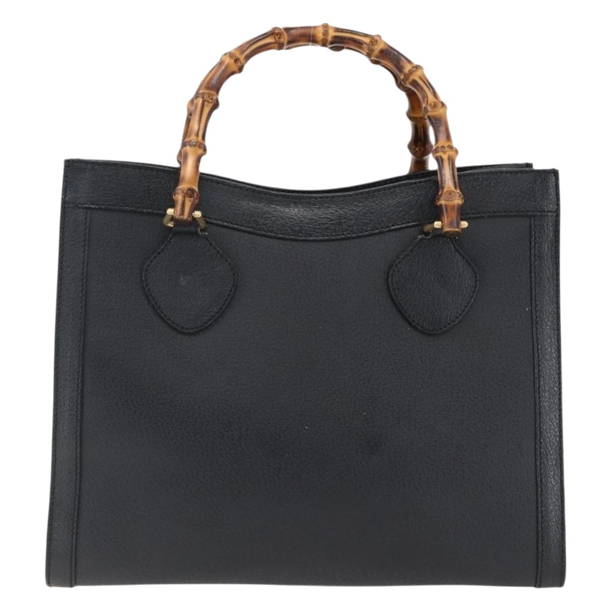Bamboo leather handbag