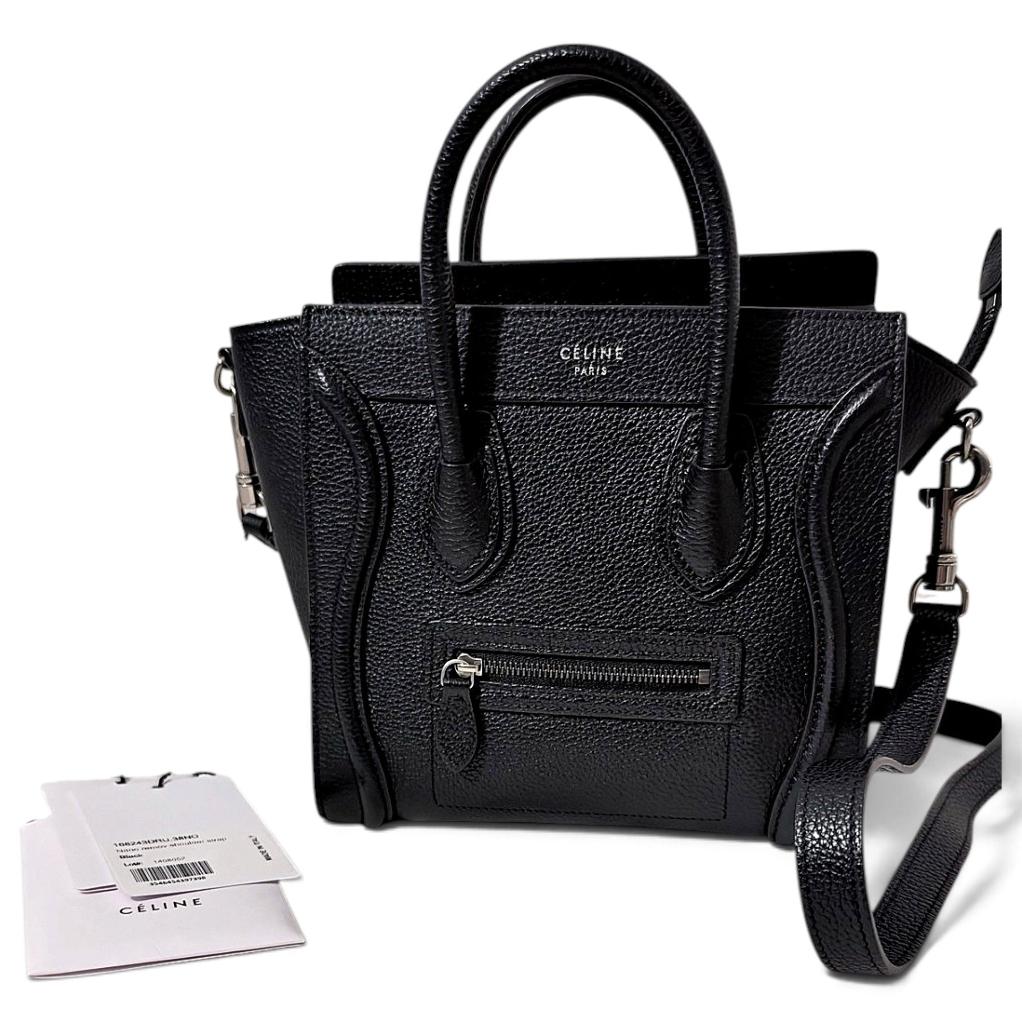 Nano Luggage leather bag