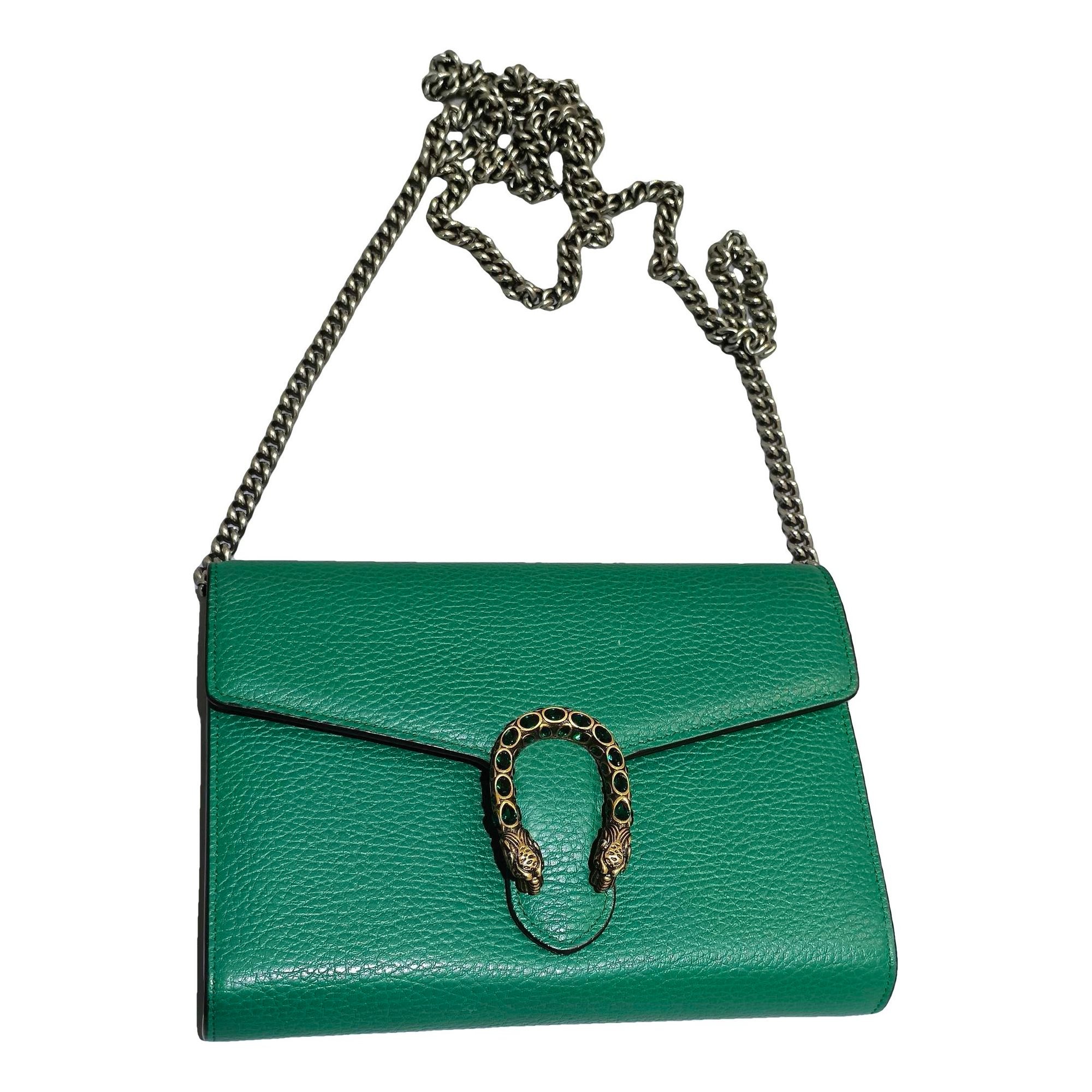 Dionysus Chain Wallet leather handbag