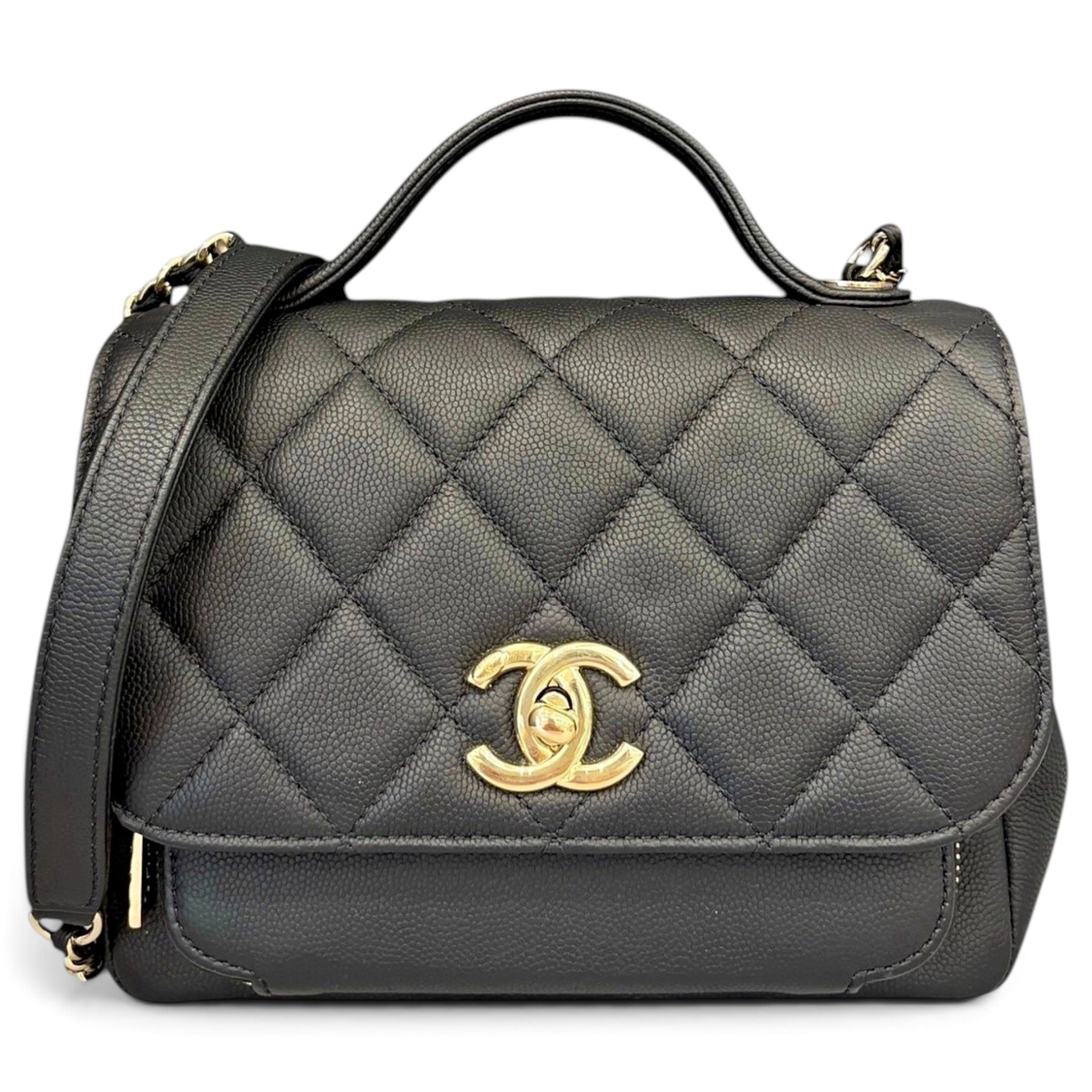 Business Affinity leather handbag