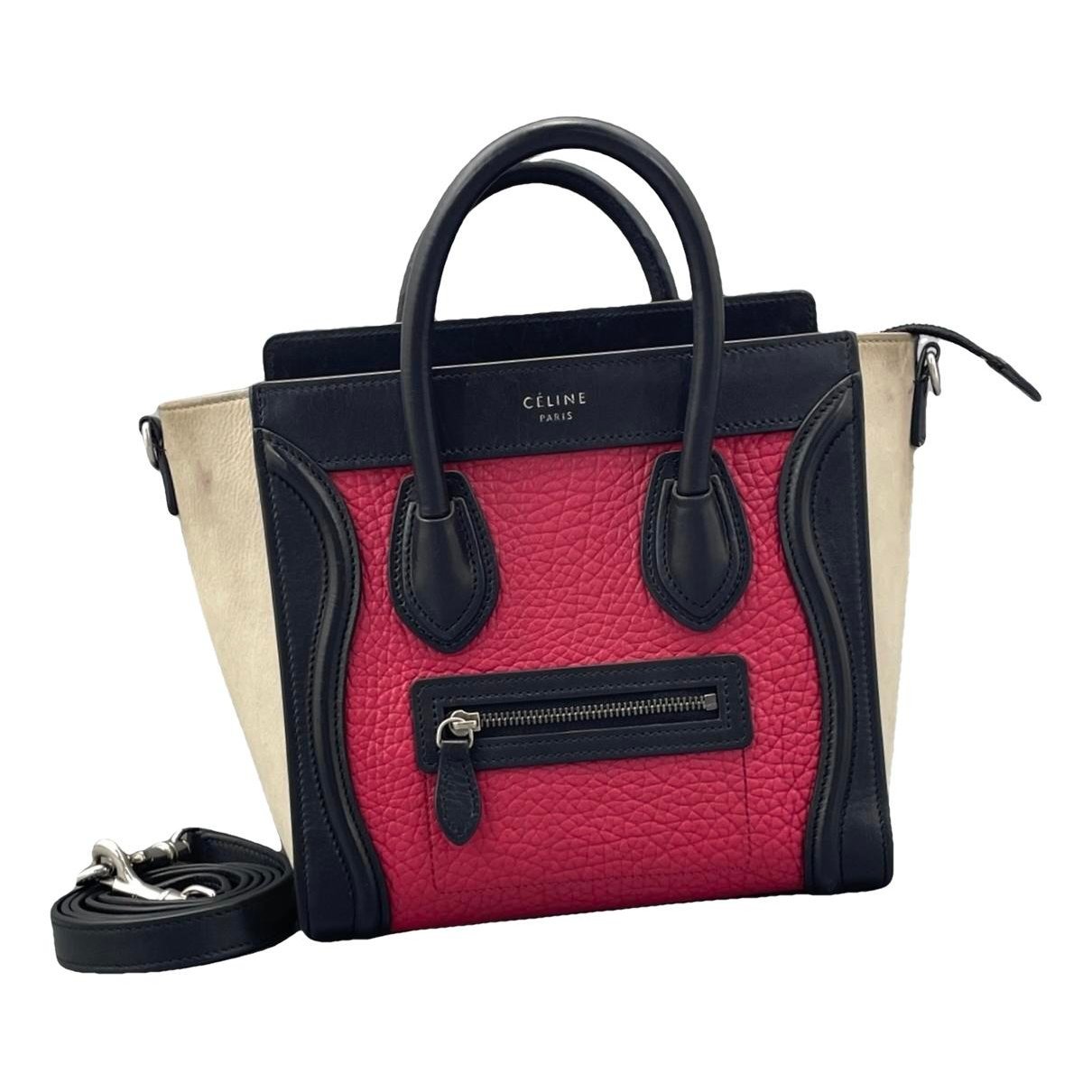 Nano Luggage leather handbag