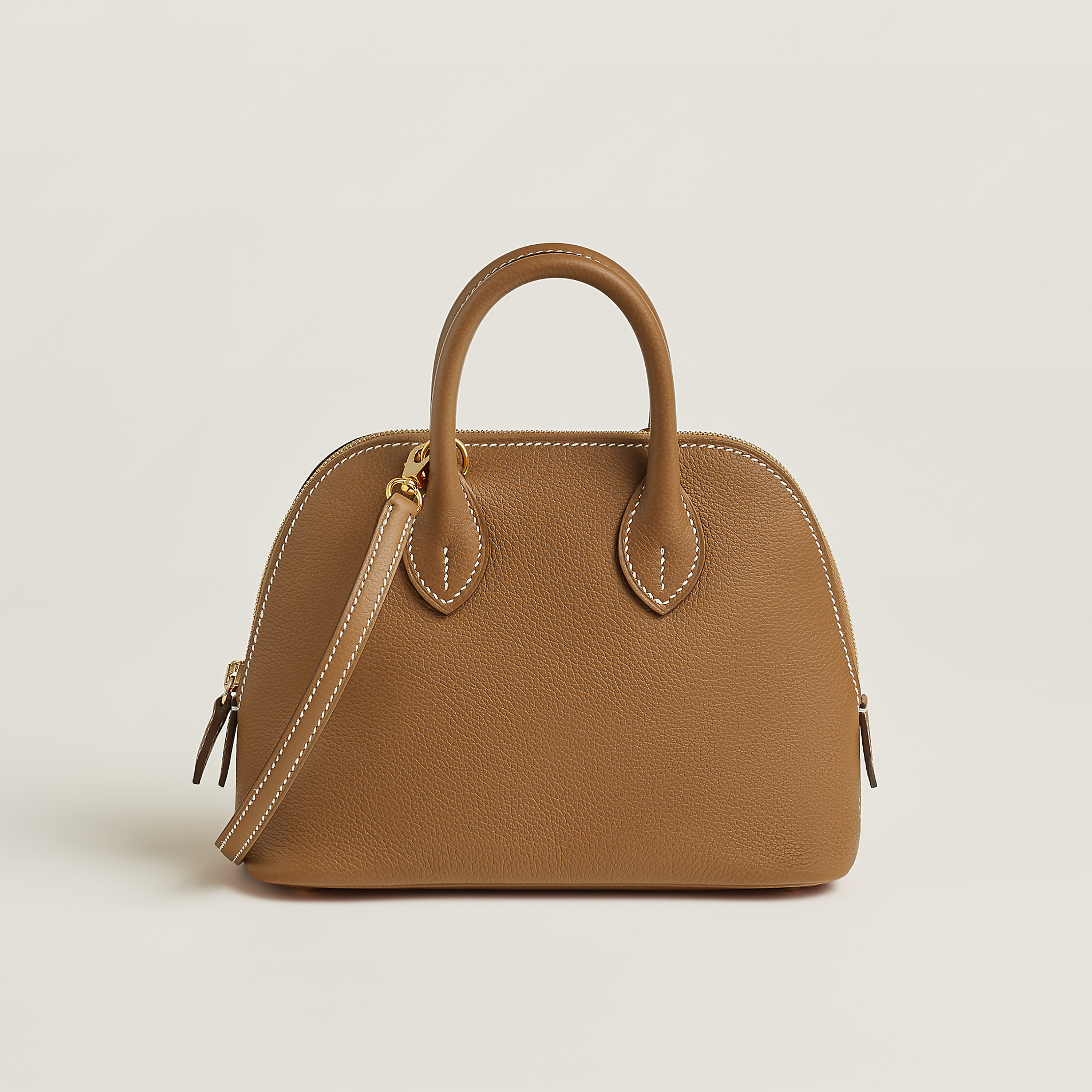 Hermès Mini Bolide in gold
