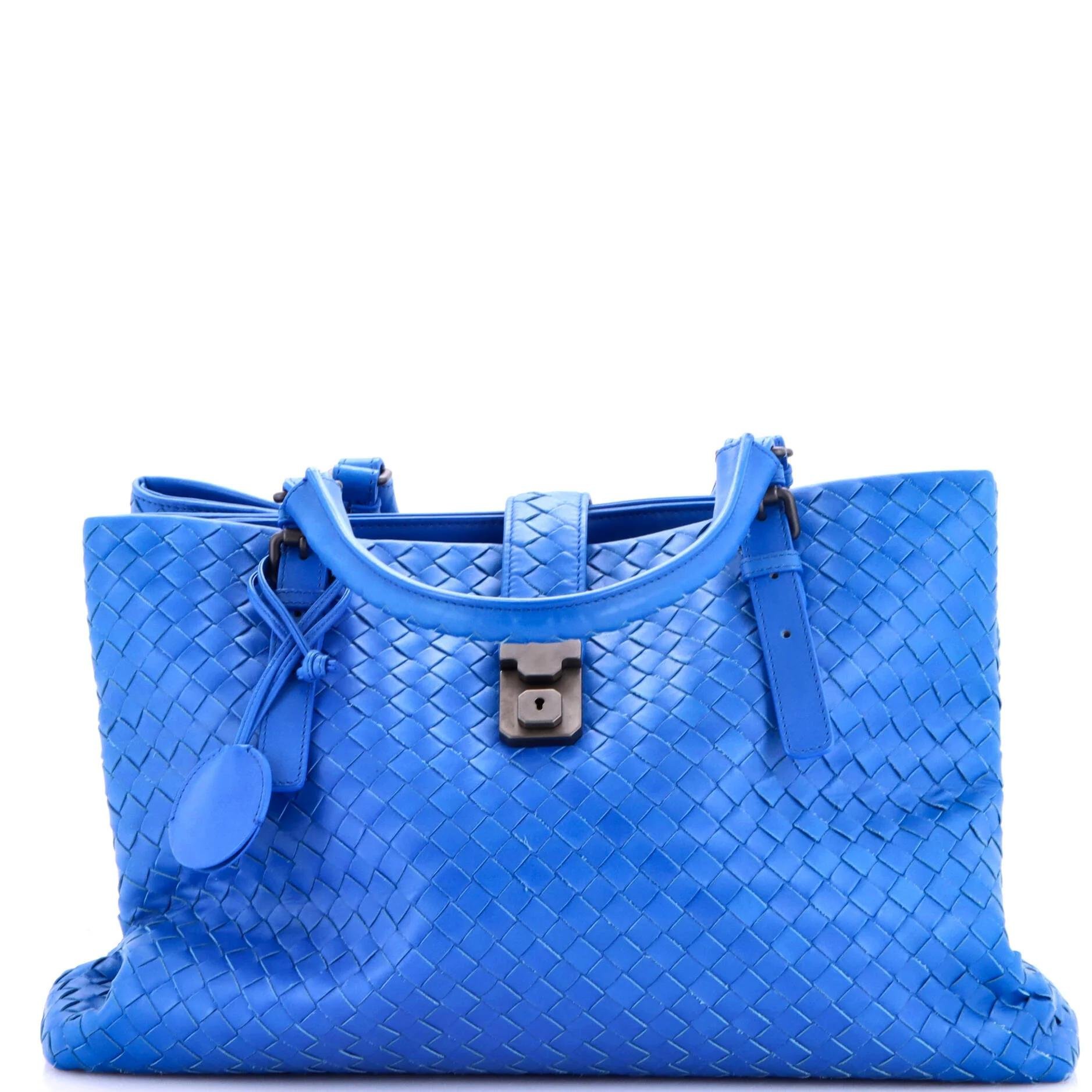 Leather tote