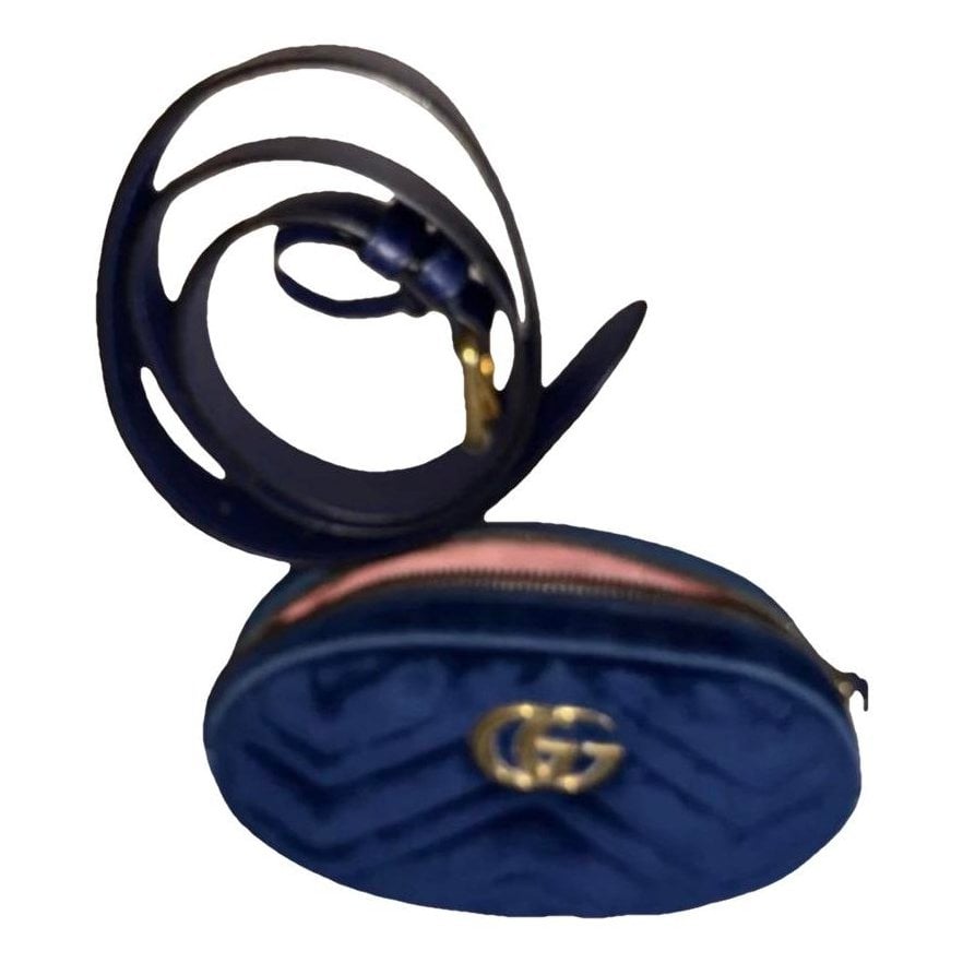 Velvet clutch bag