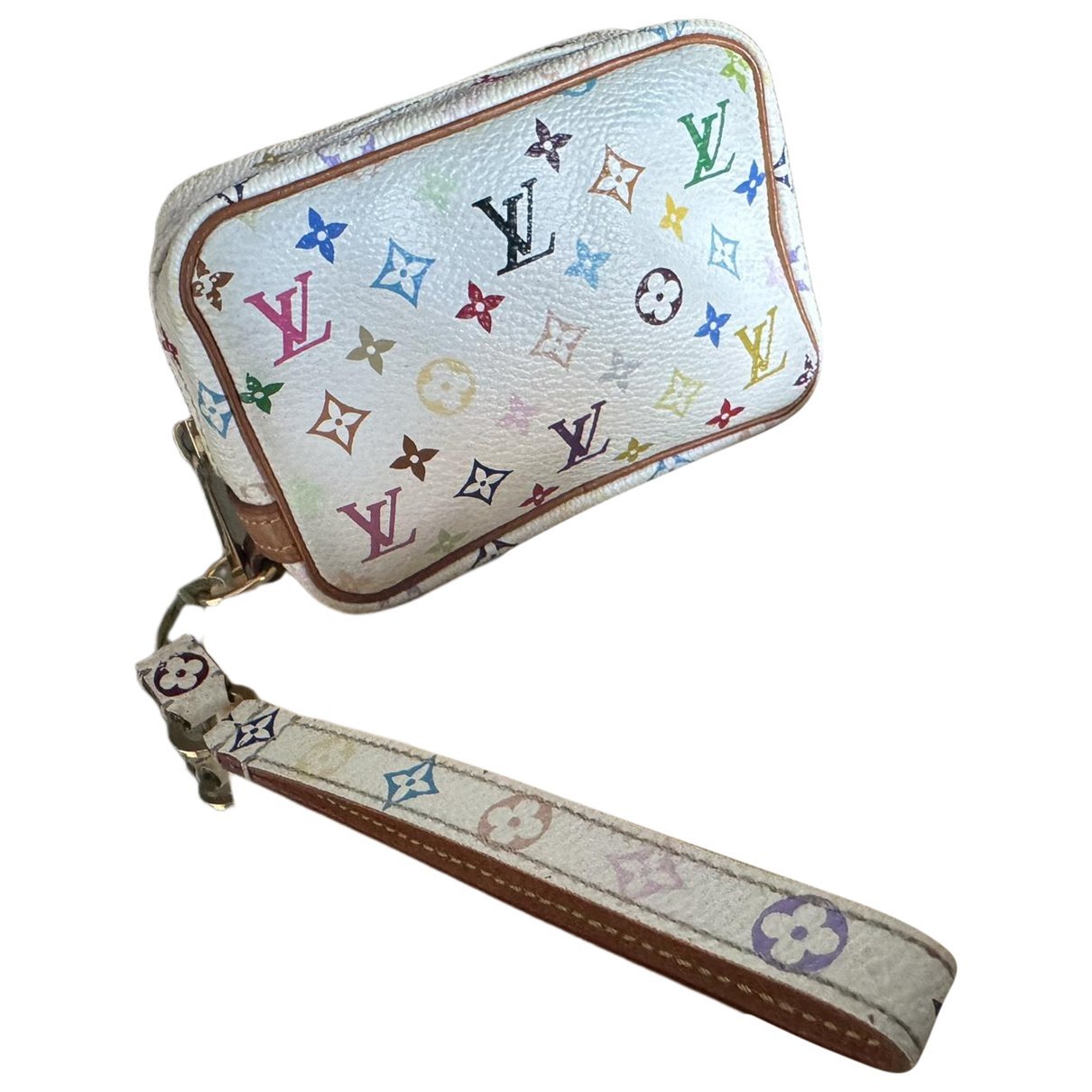 Wapity leather clutch bag