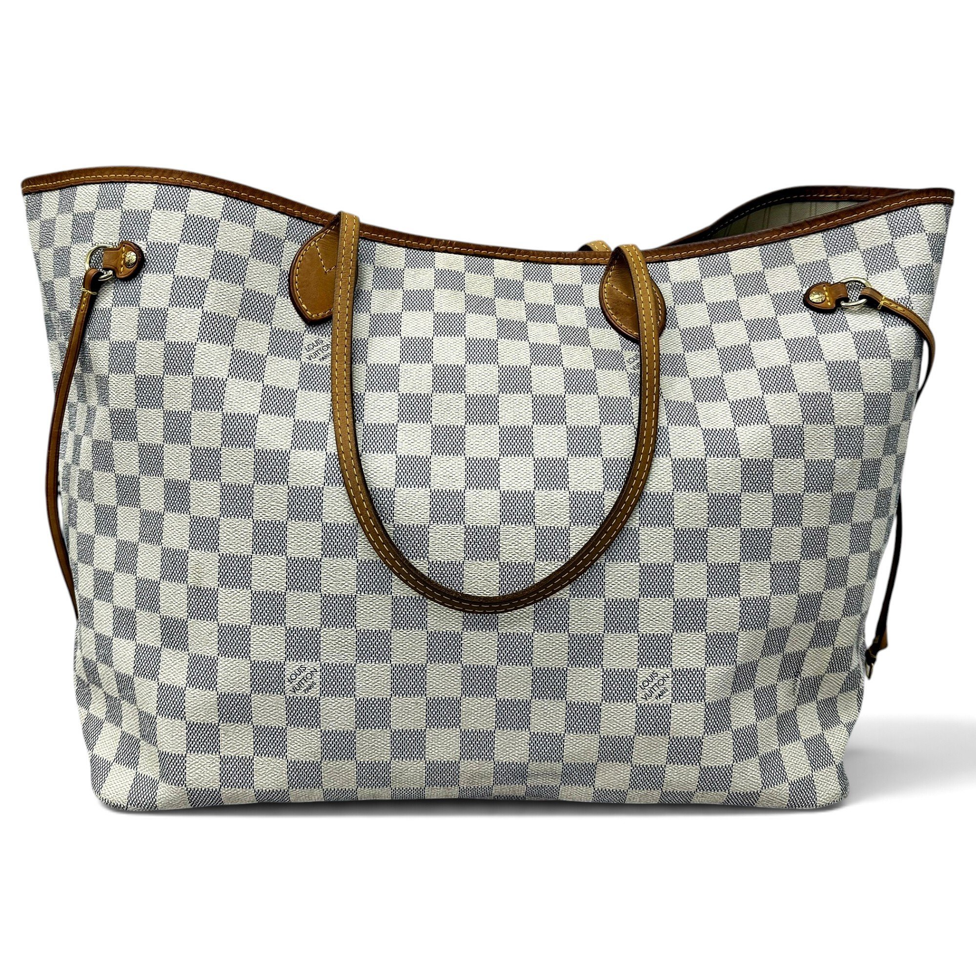Neverfull leather handbag