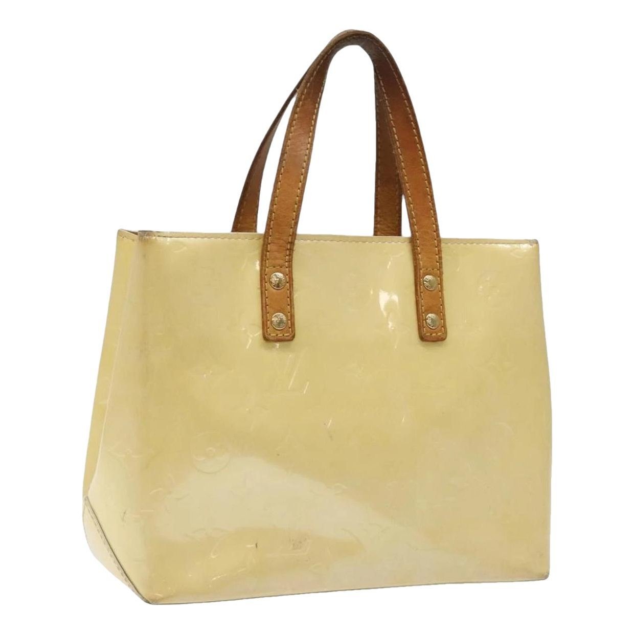 Patent leather handbag