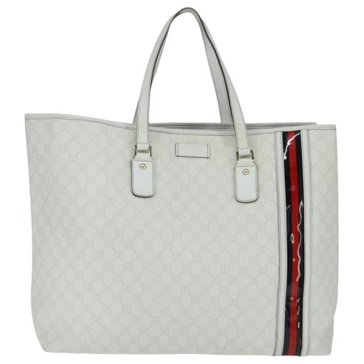 Leather tote