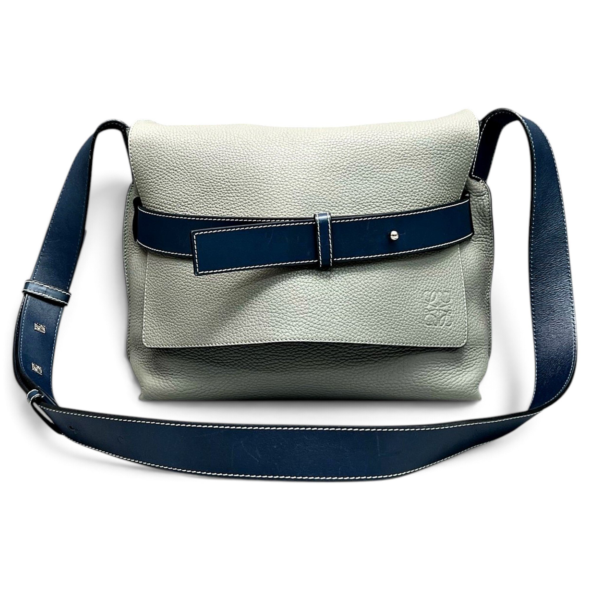 Leather crossbody bag