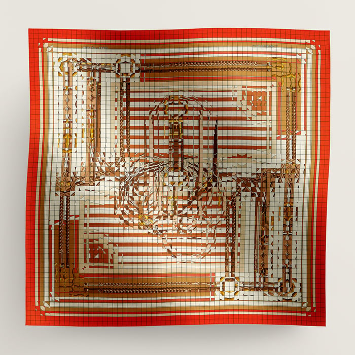 Coaching Deja-vu Shawl 140