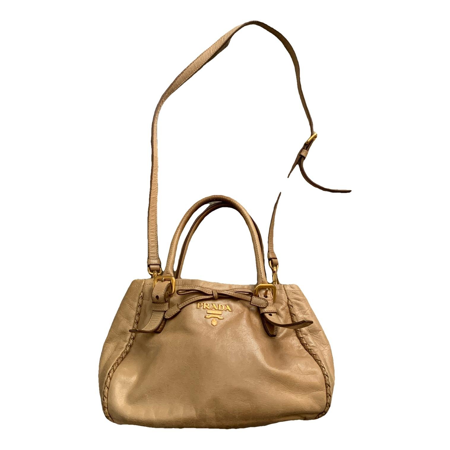 Leather handbag