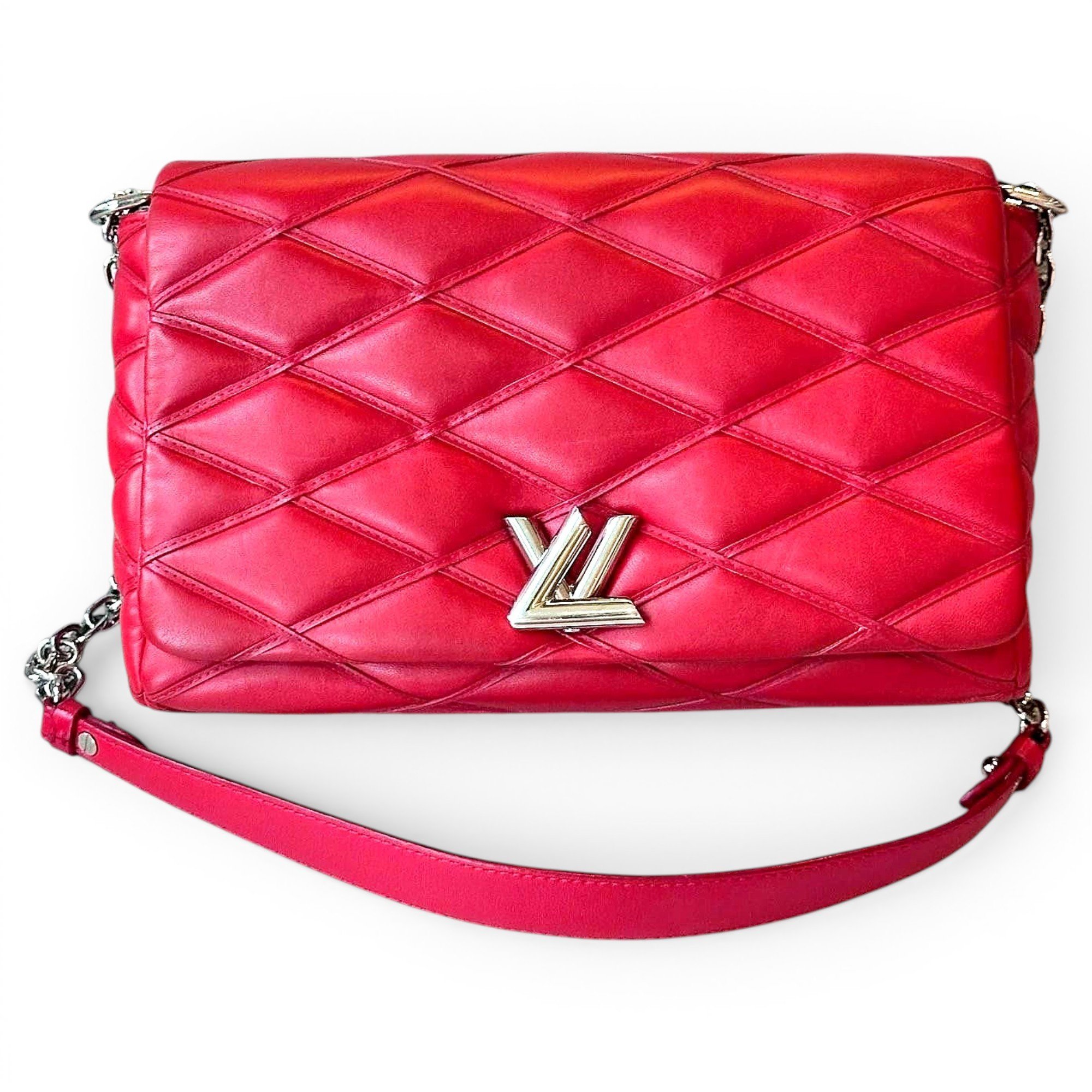 Twist leather mini bag