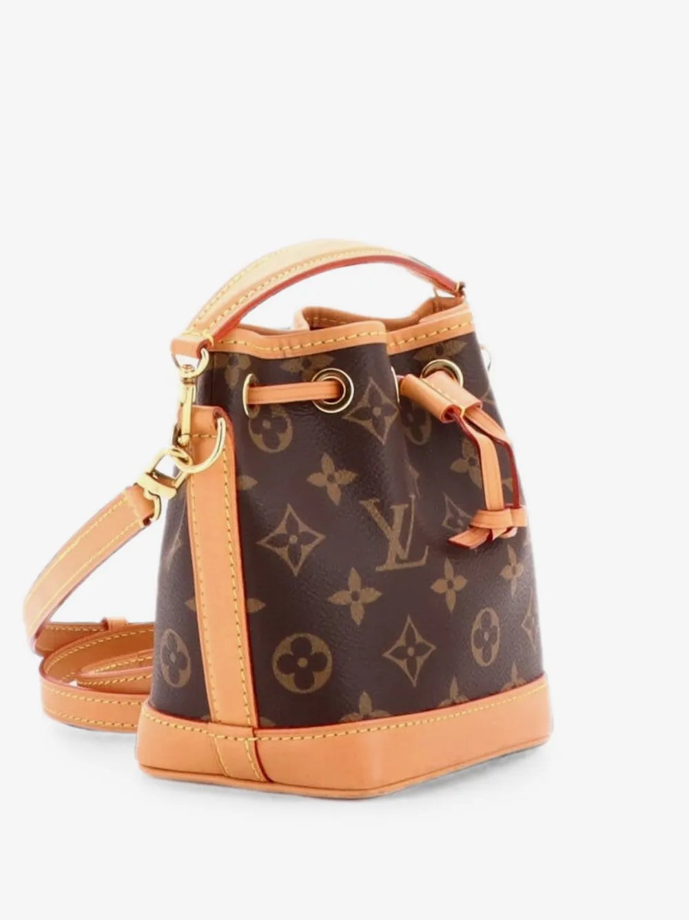 Noe NM Handbag Monogram Canvas Nano bucket bag