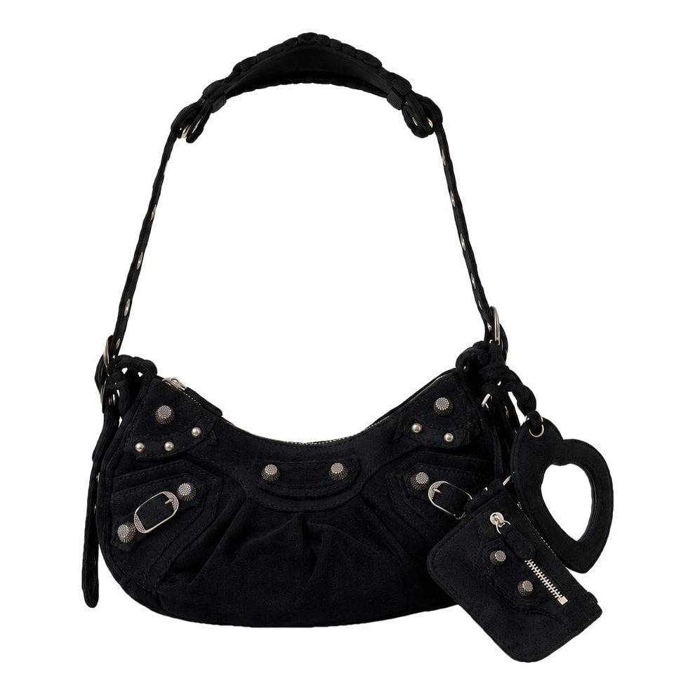 Le Cagole velvet handbag