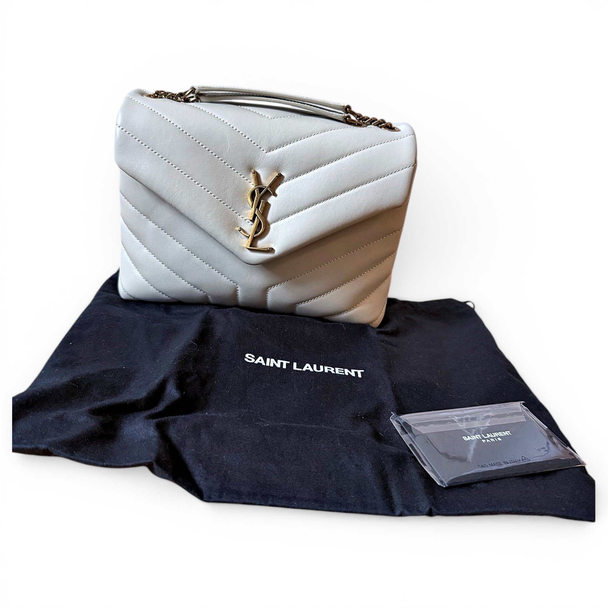 Loulou leather handbag