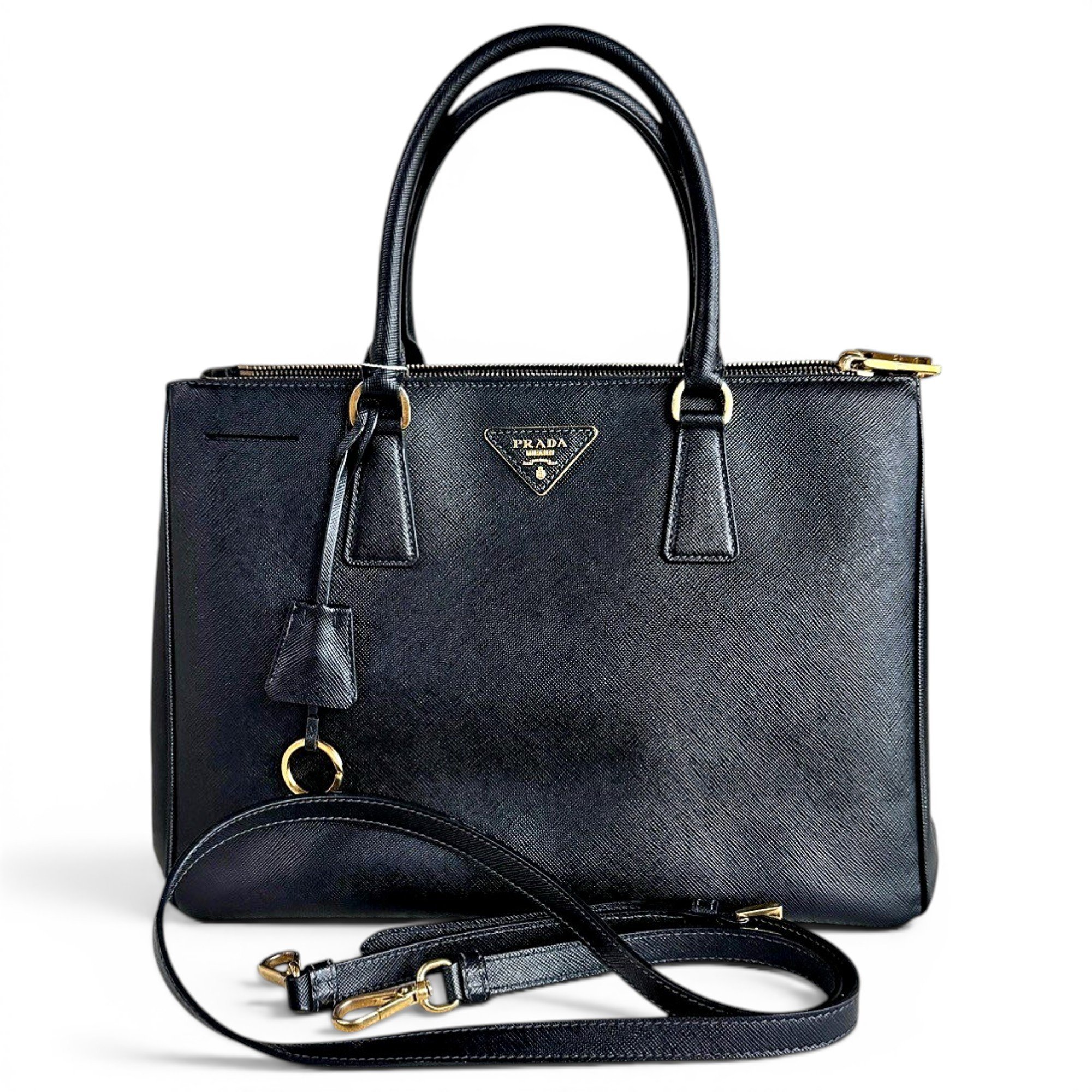 Galleria leather handbag