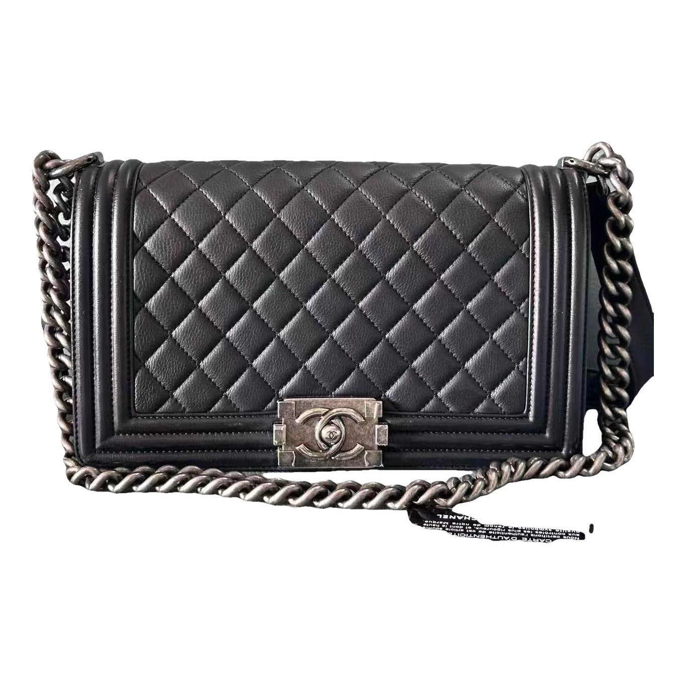 Boy leather crossbody bag