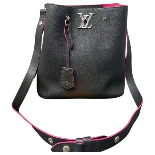Lockme leather handbag