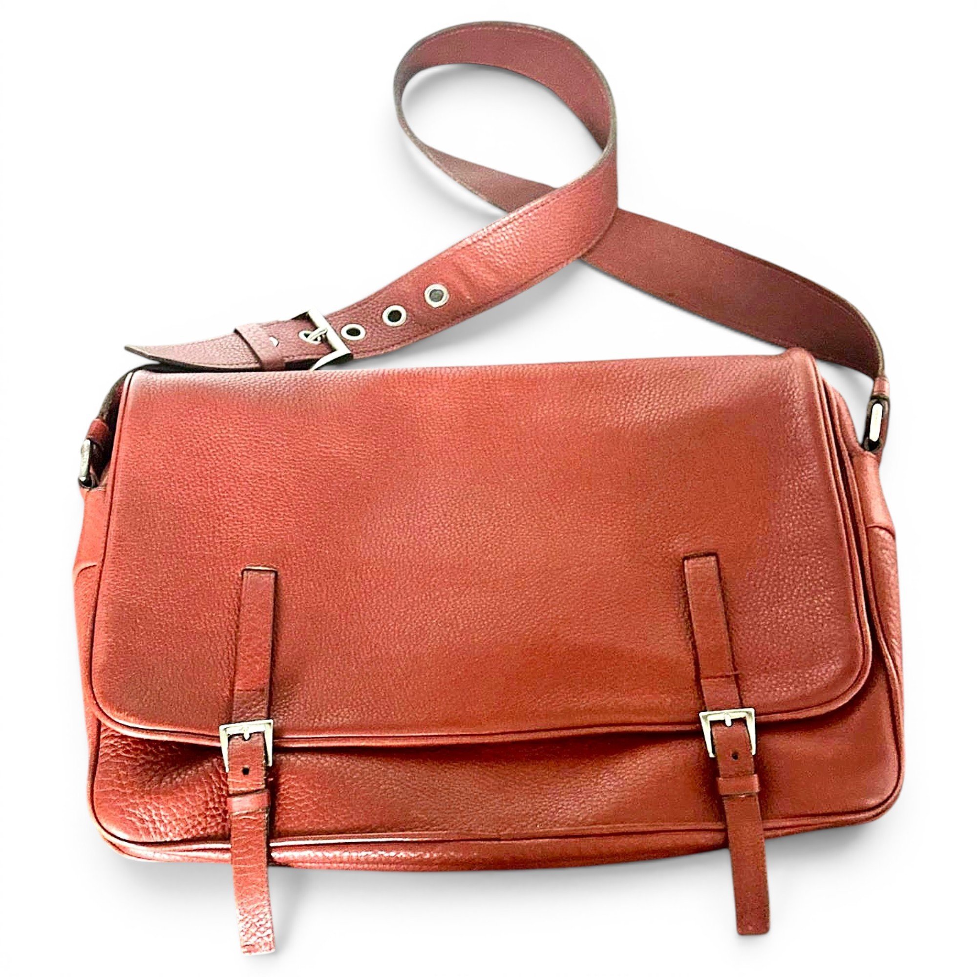 Leather crossbody bag