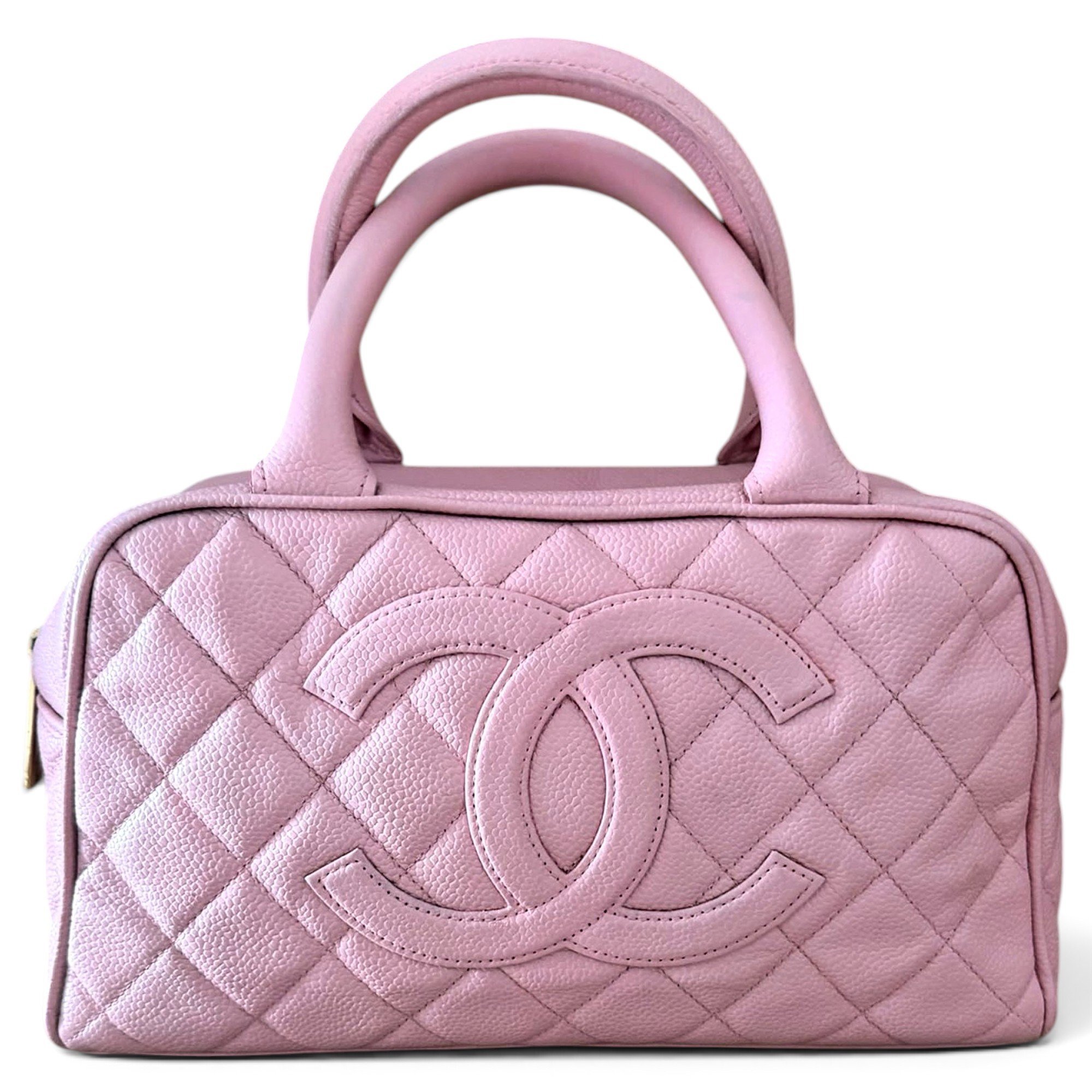Bowling Bag leather handbag