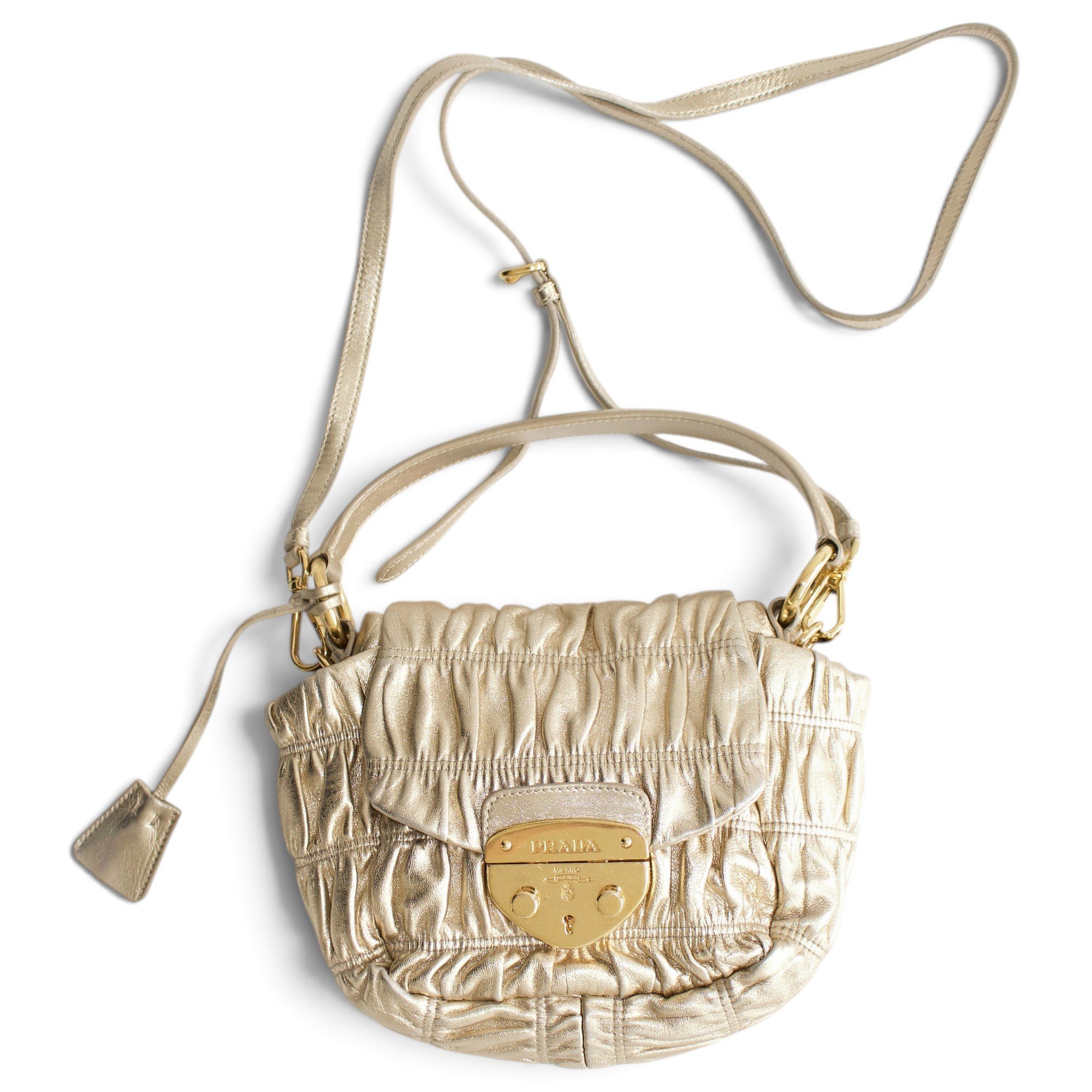 Leather crossbody bag
