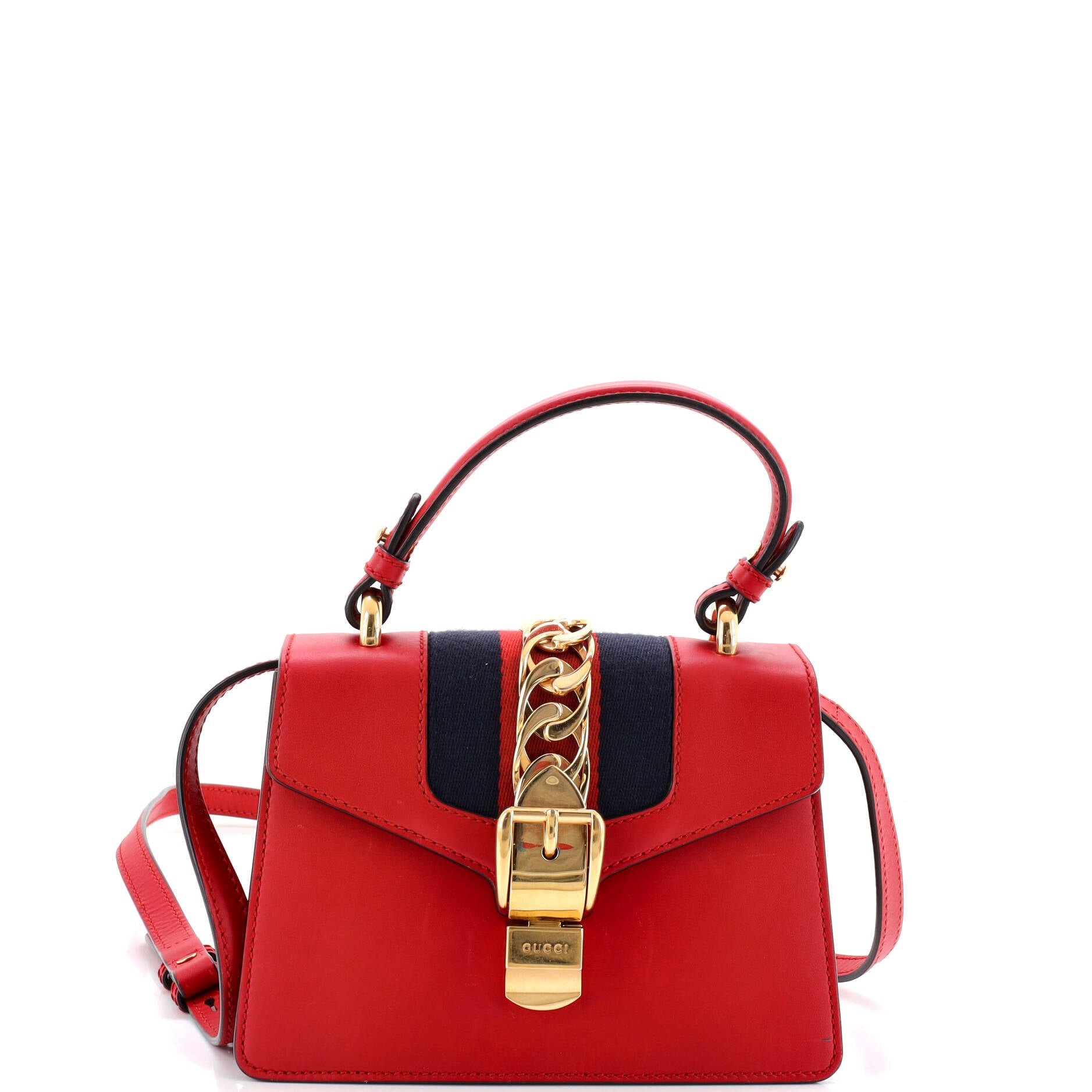 Sylvie Top Handle Bag Leather Mini