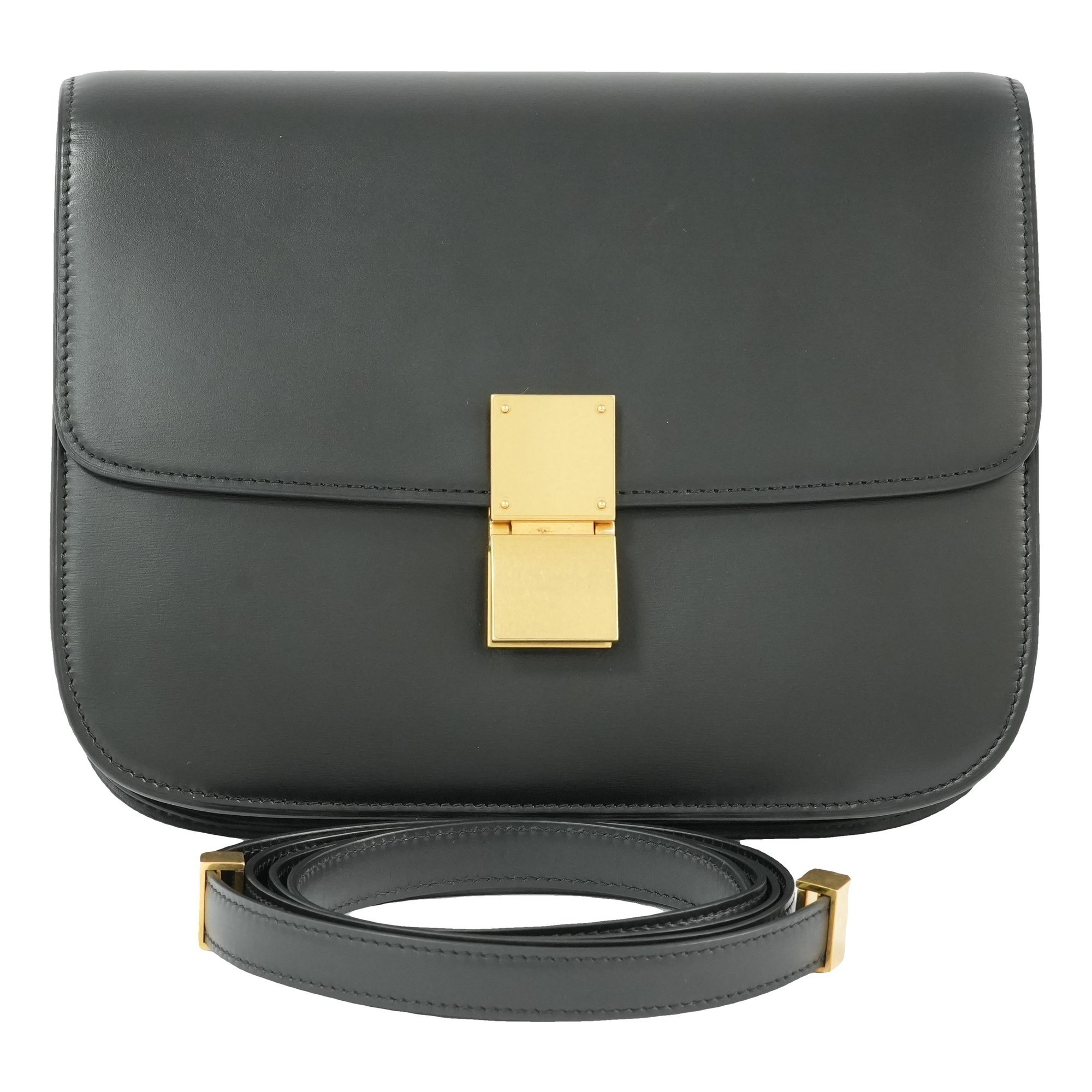 Classic leather handbag