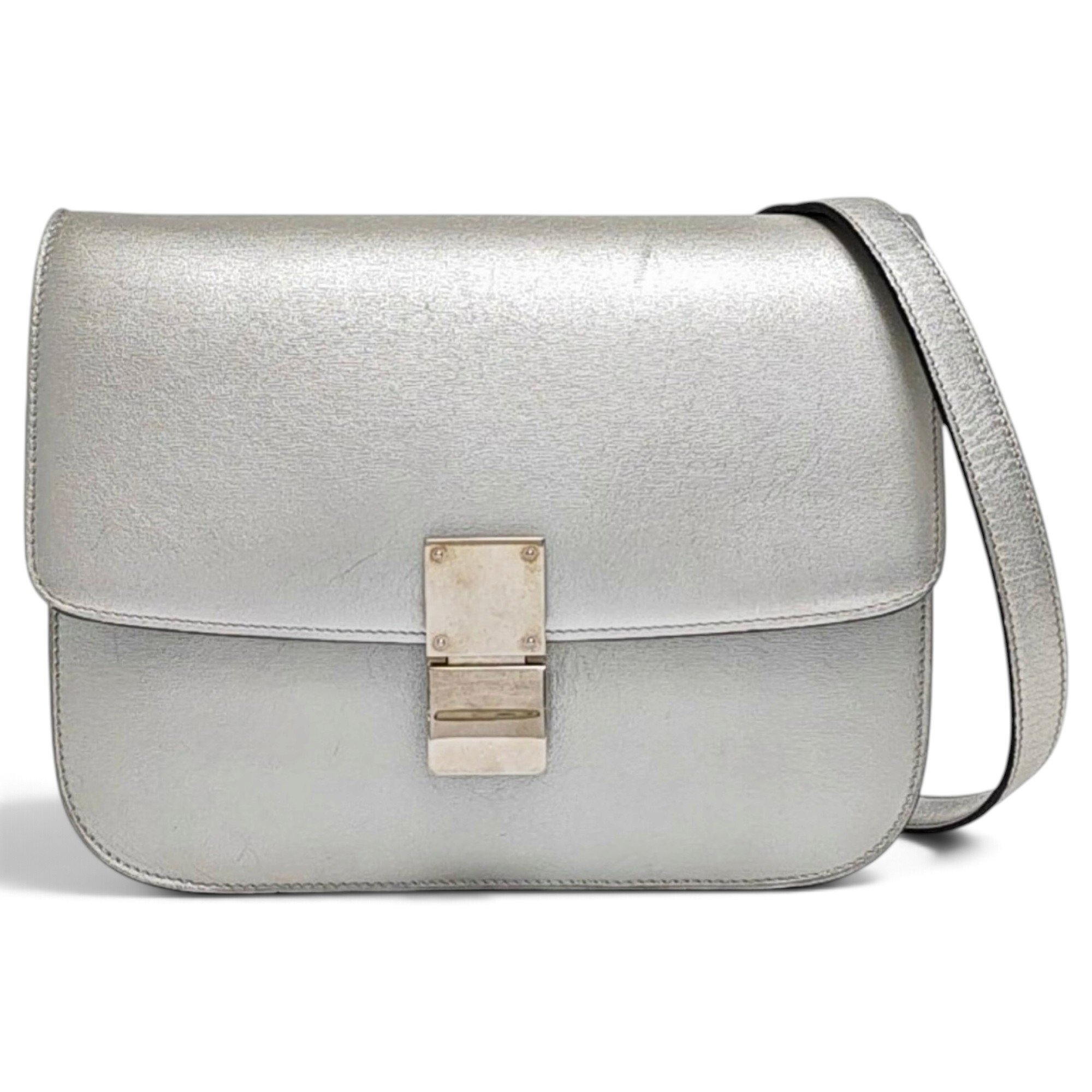 Classic leather handbag