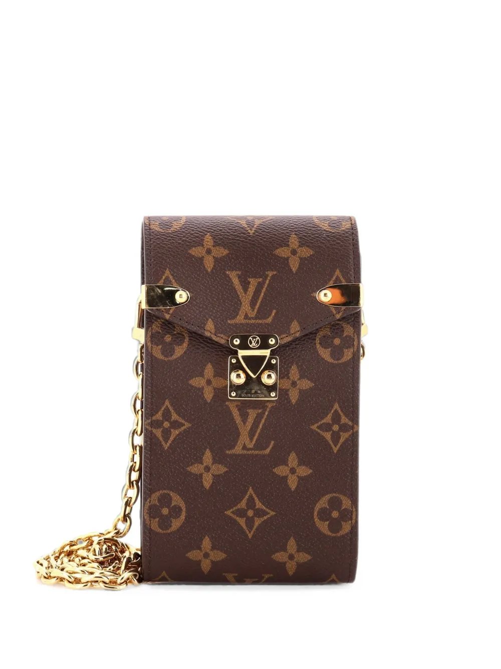 Metis Phone Pouch on Chain Monogram Canvas shoulder bag