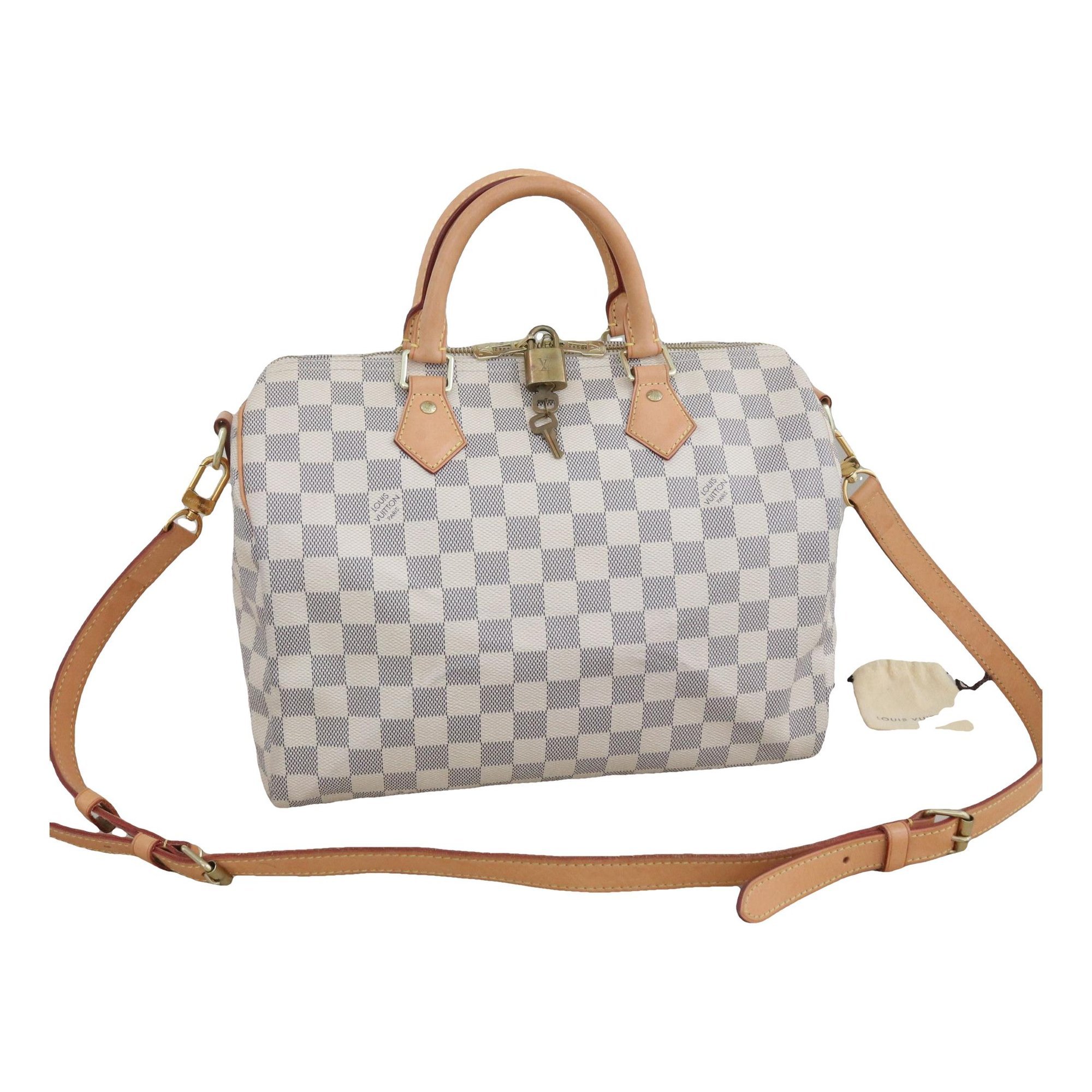 Louis Vuitton Speedy Bandoulière leather handbag