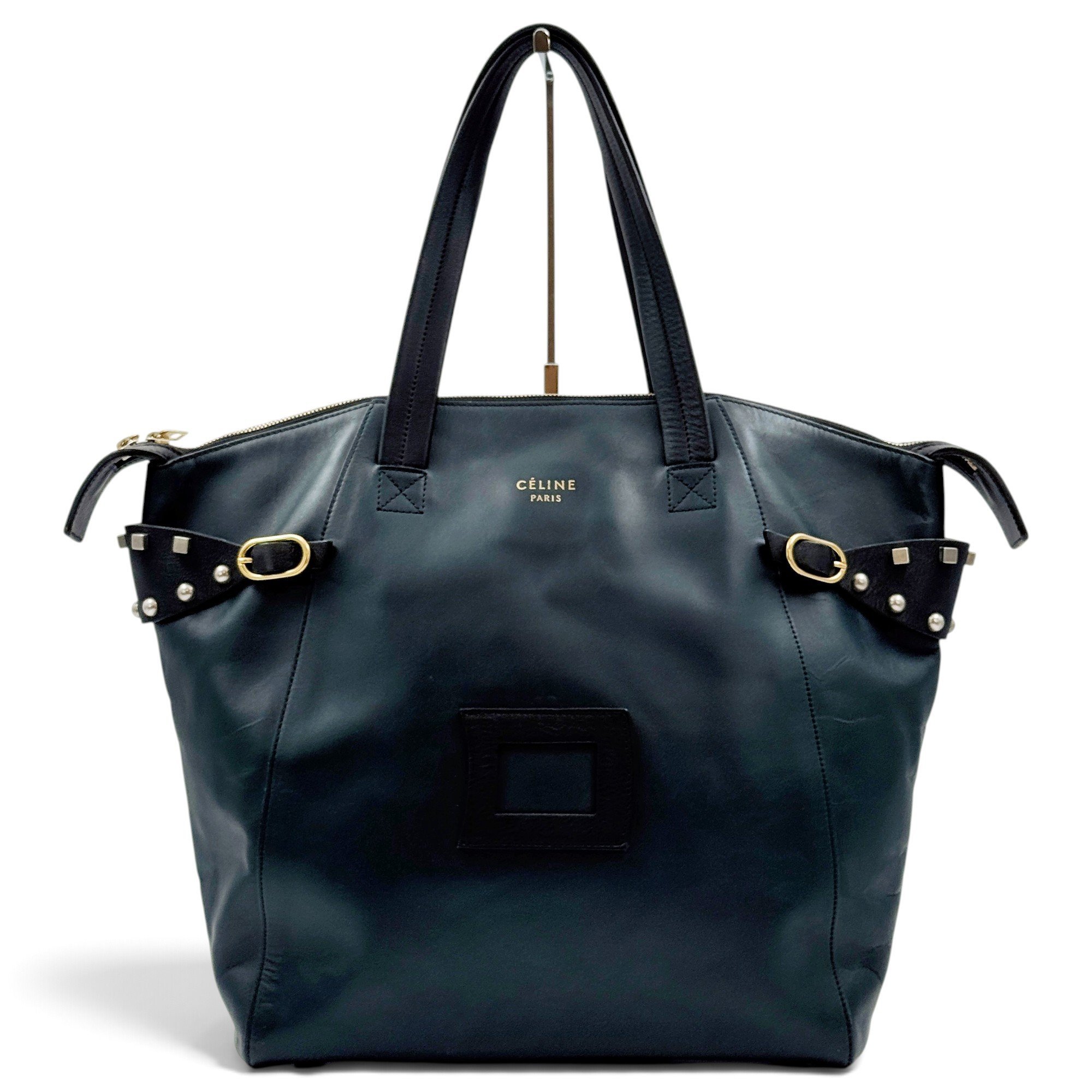 Leather handbag