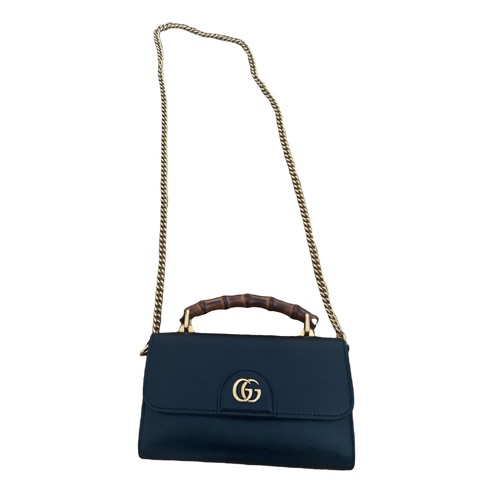 Diana Bamboo leather crossbody bag