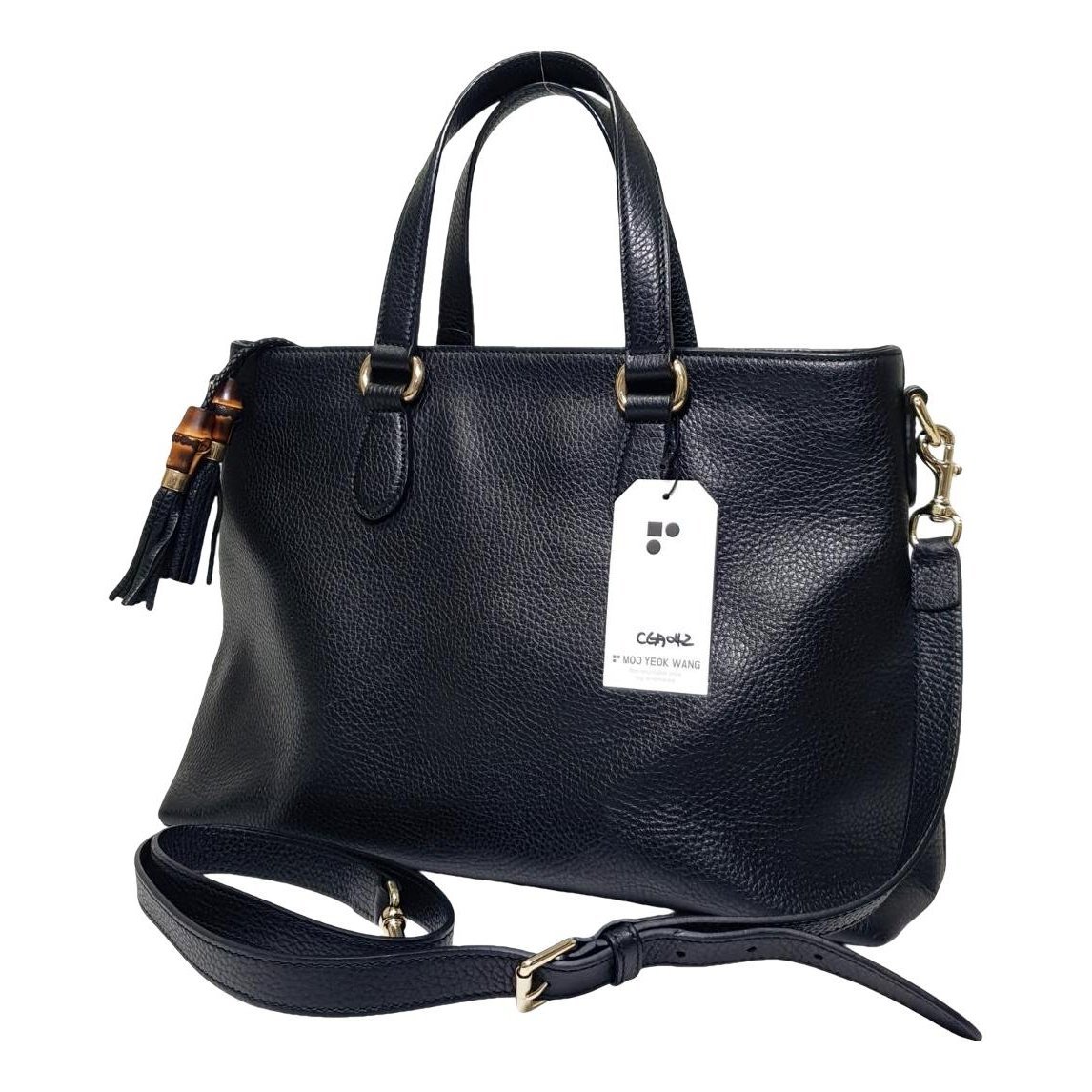 Leather handbag