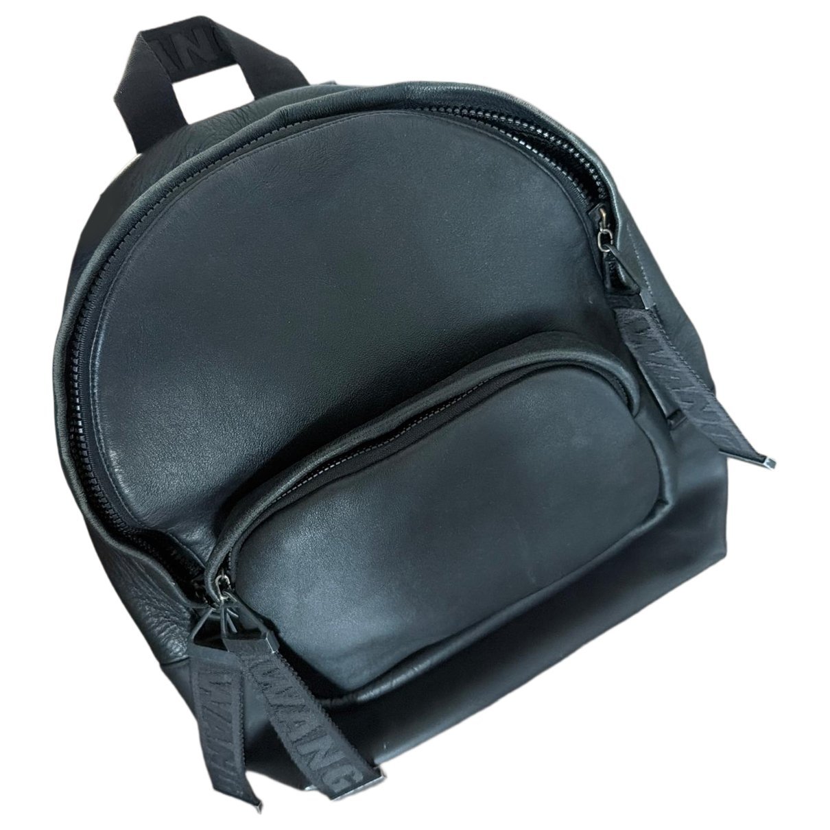 Leather backpack