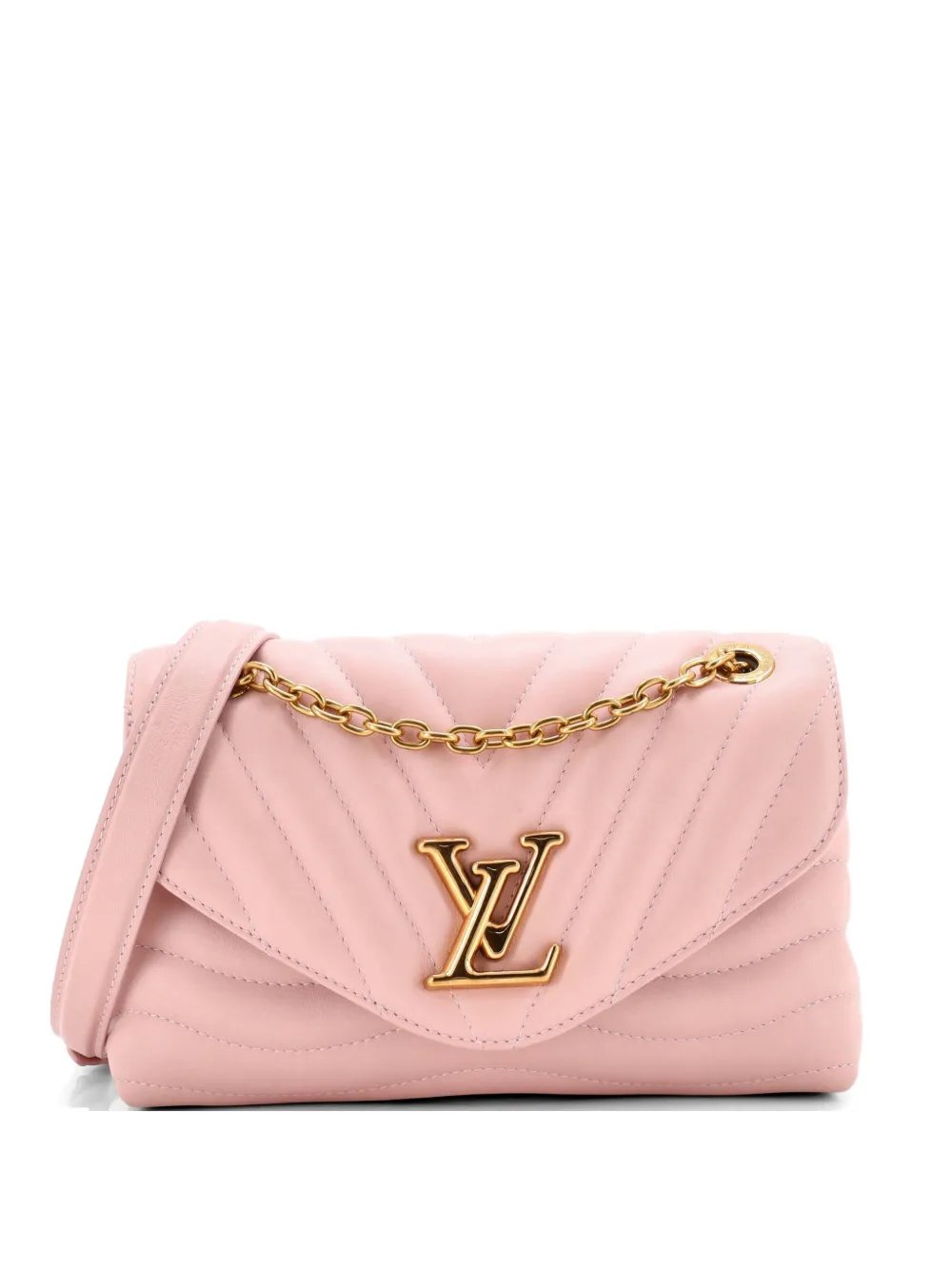 Louis Vuitton New Wave Chain Bag NM Quilted Leather MM crossbody bag