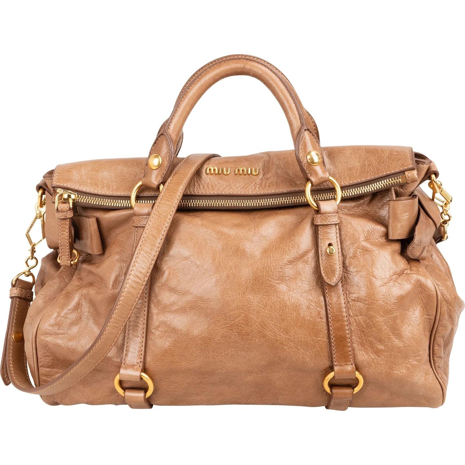 Vitello leather handbag