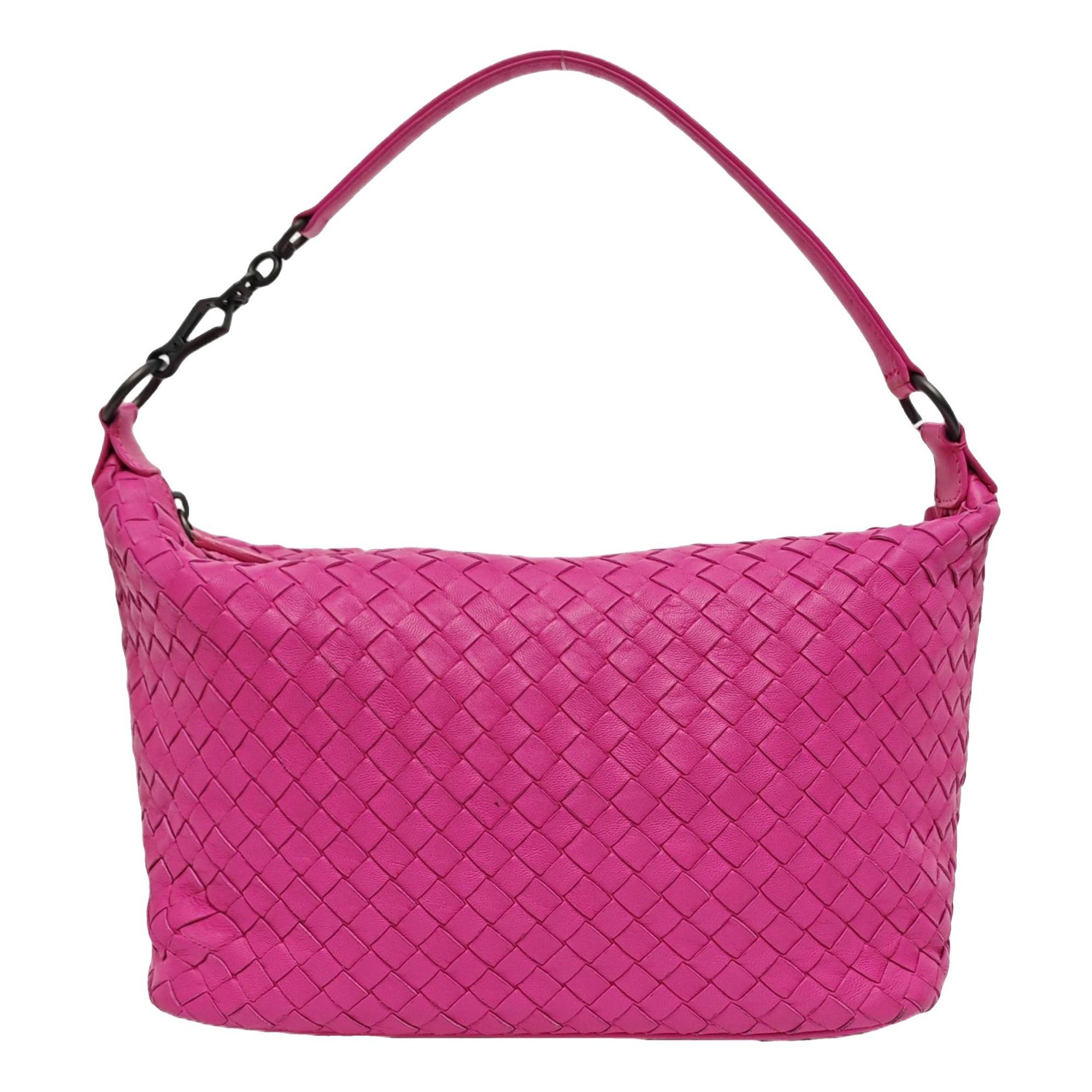 Window leather handbag
