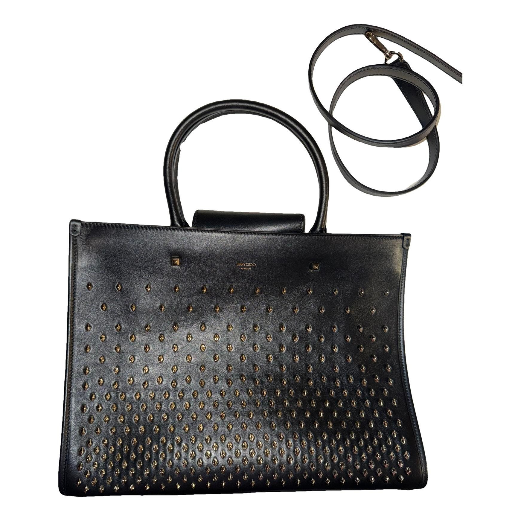 Jimmy Choo Avenue leather crossbody bag