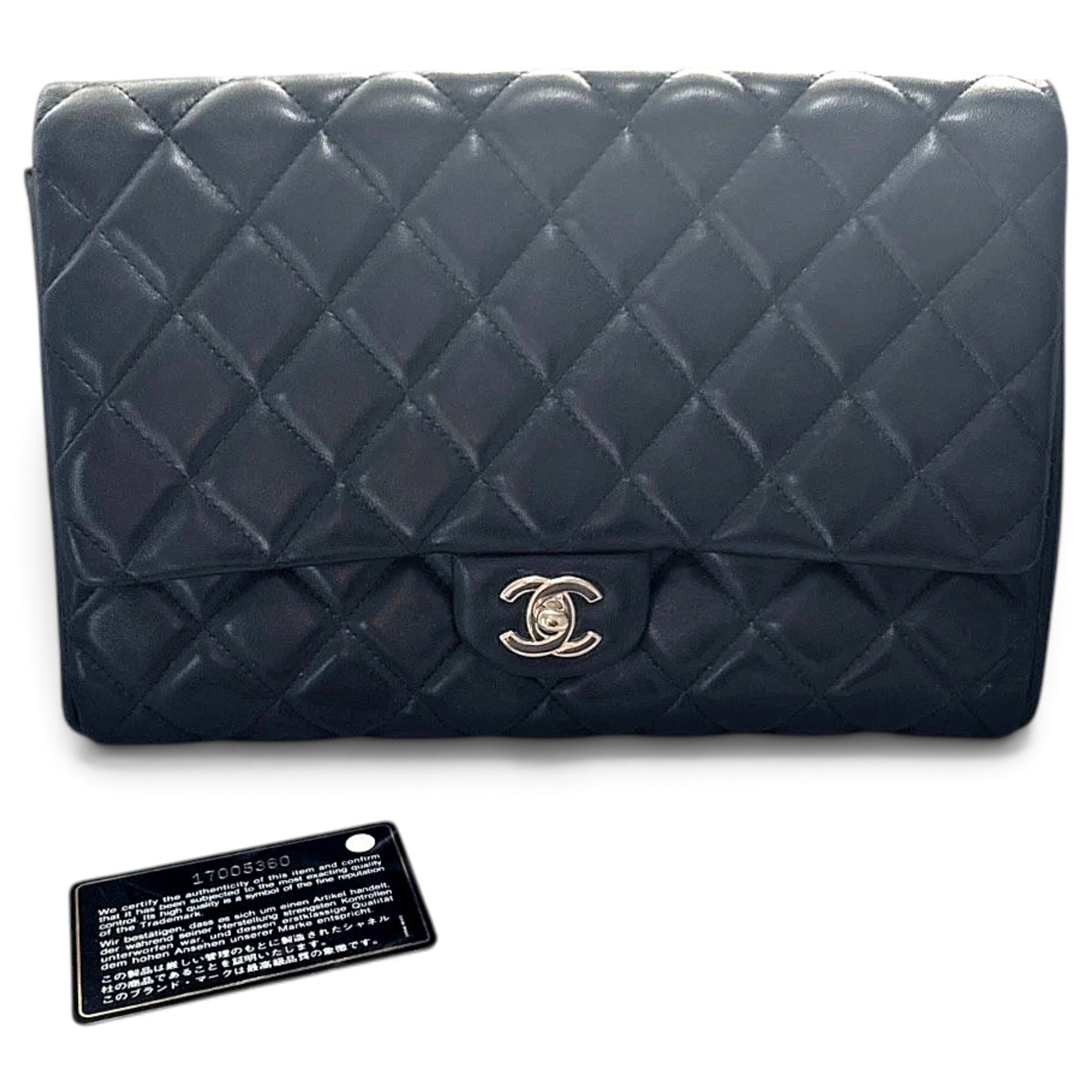 Timeless/Classique leather clutch bag