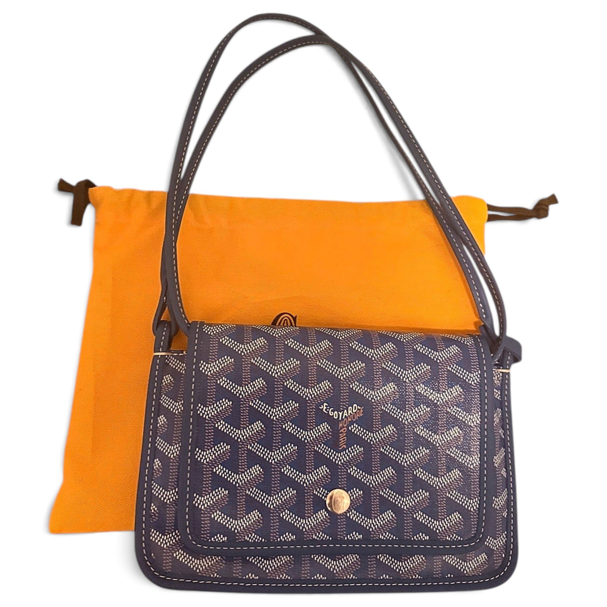 Goyard Plumet leather crossbody bag