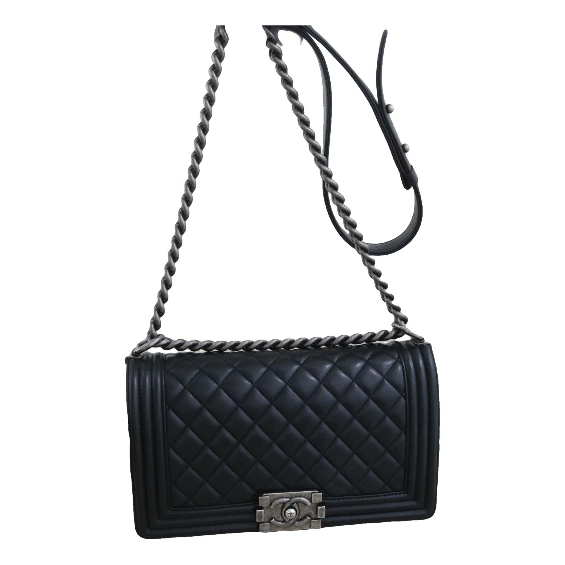 Boy leather crossbody bag