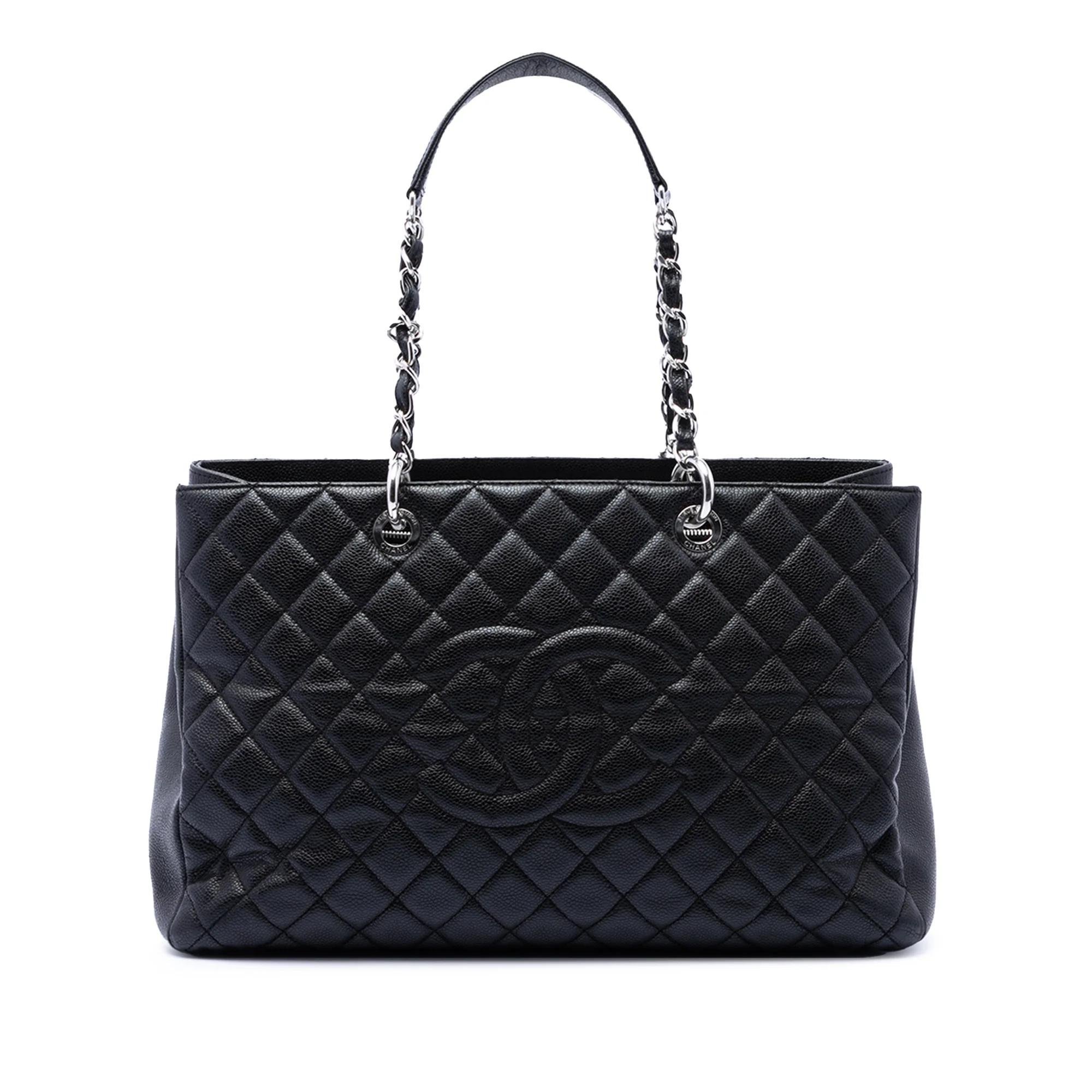 Grand shopping leather tote