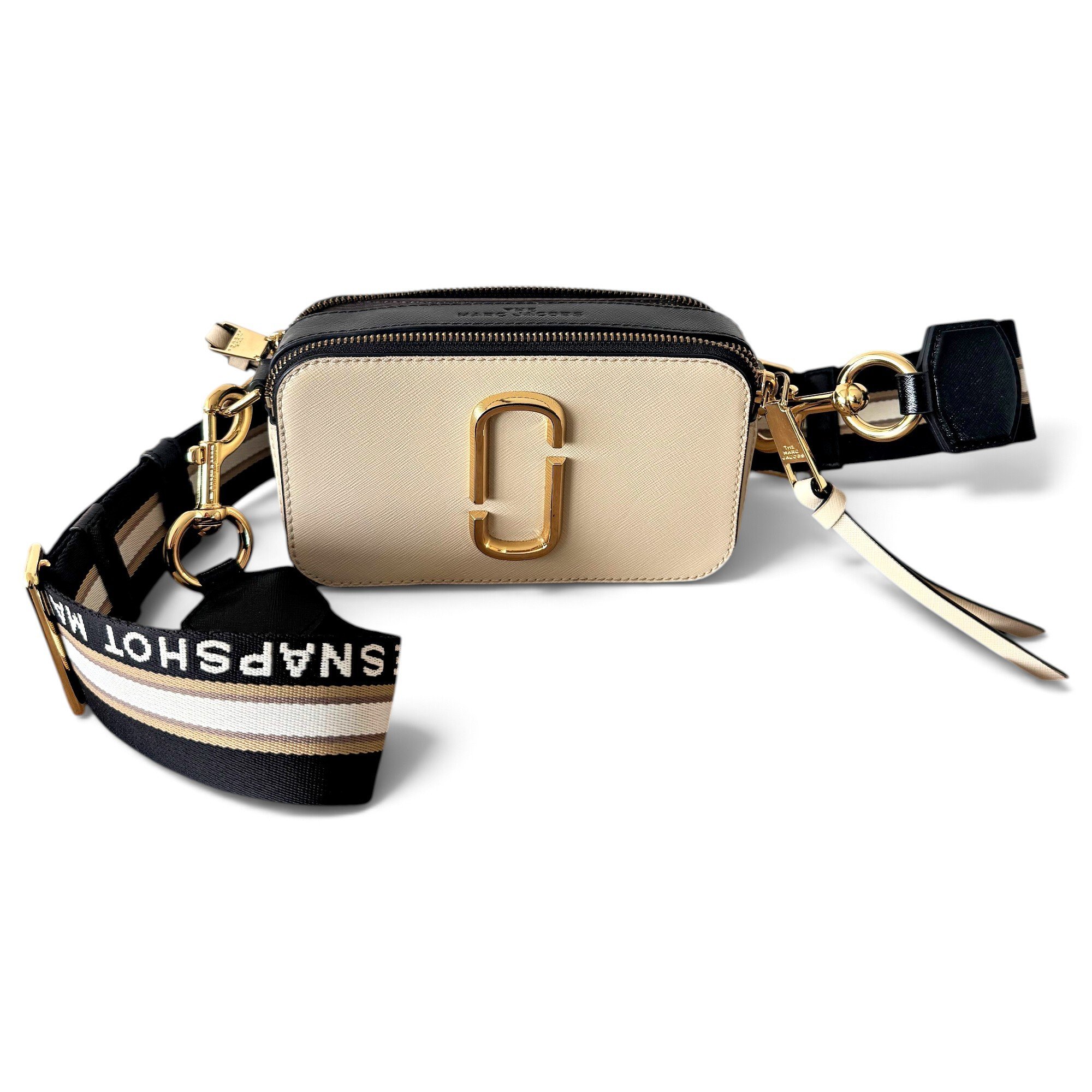 Snapshot leather crossbody bag