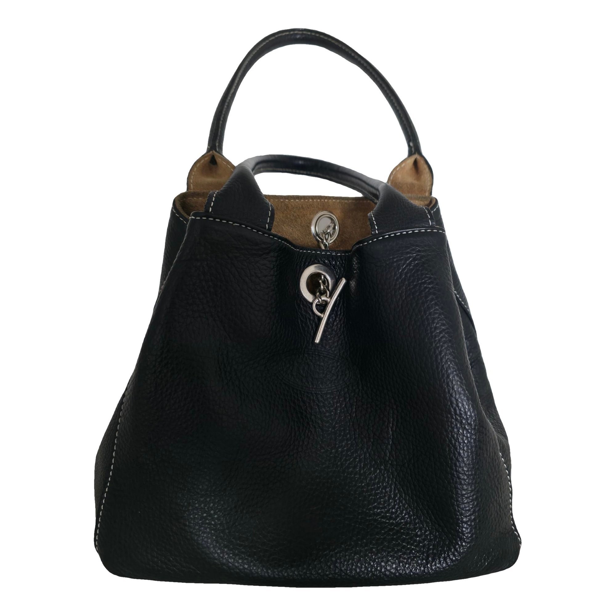 Leather handbag