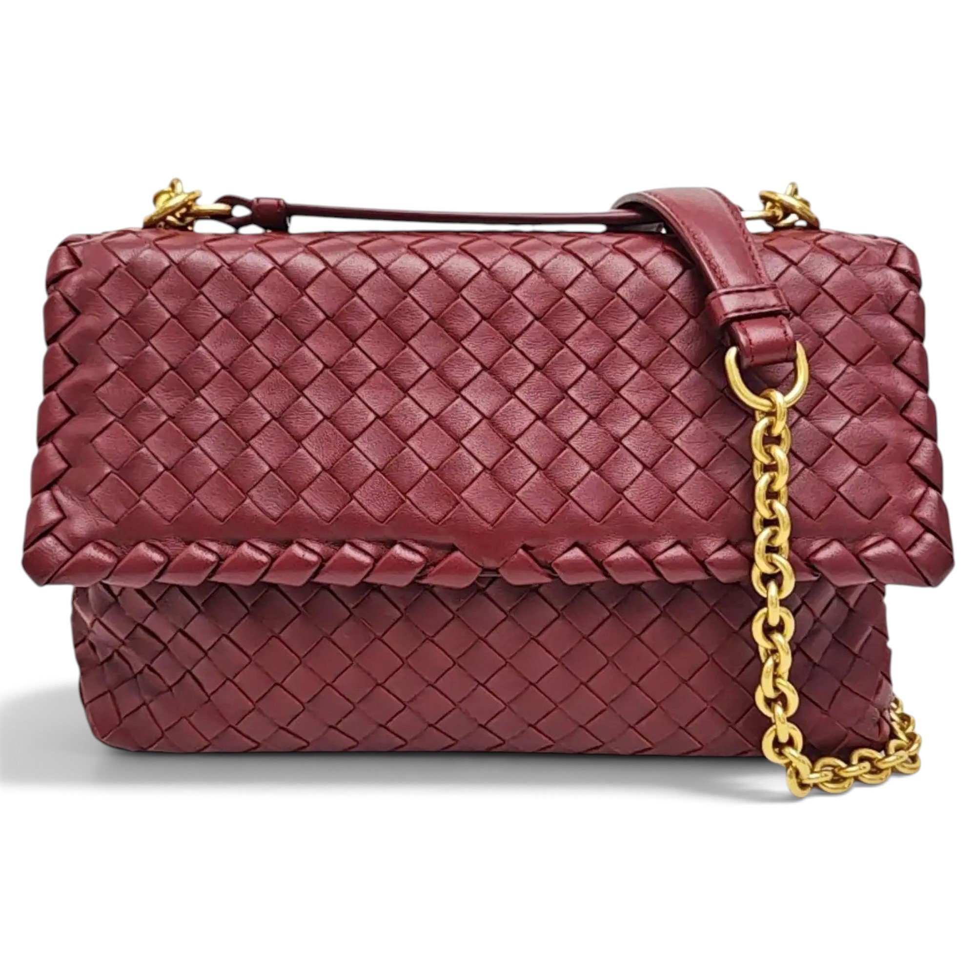 Olimpia leather crossbody bag