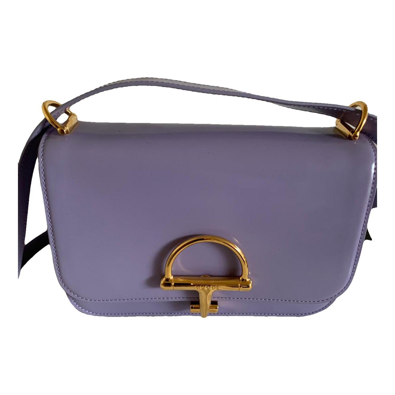 Patent leather crossbody bag