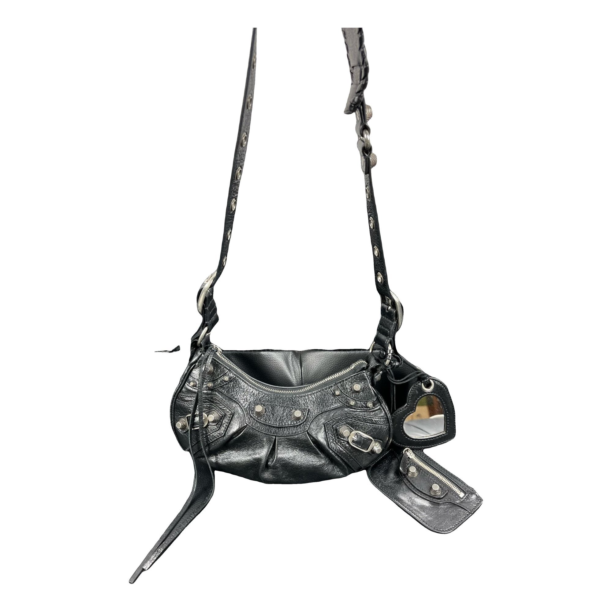 City leather bag
