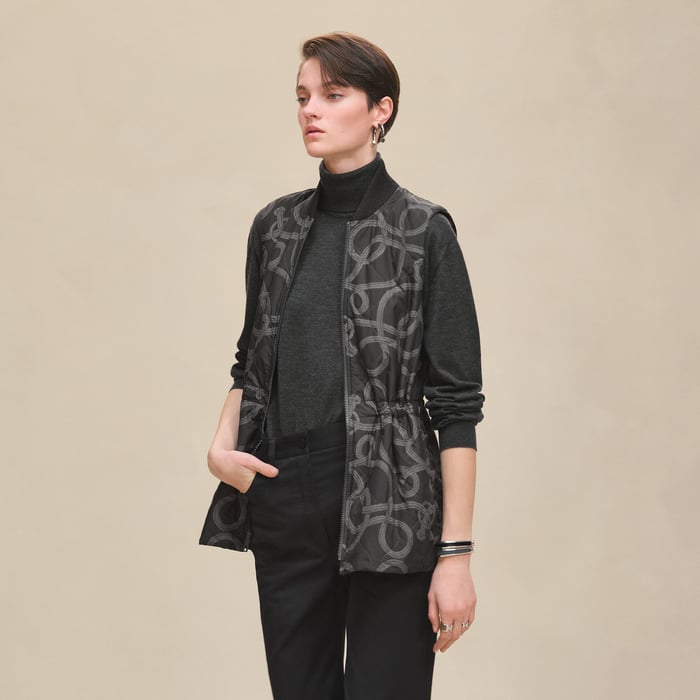 Gris Charbon "Palefroi Remix" Reversible Long Vest