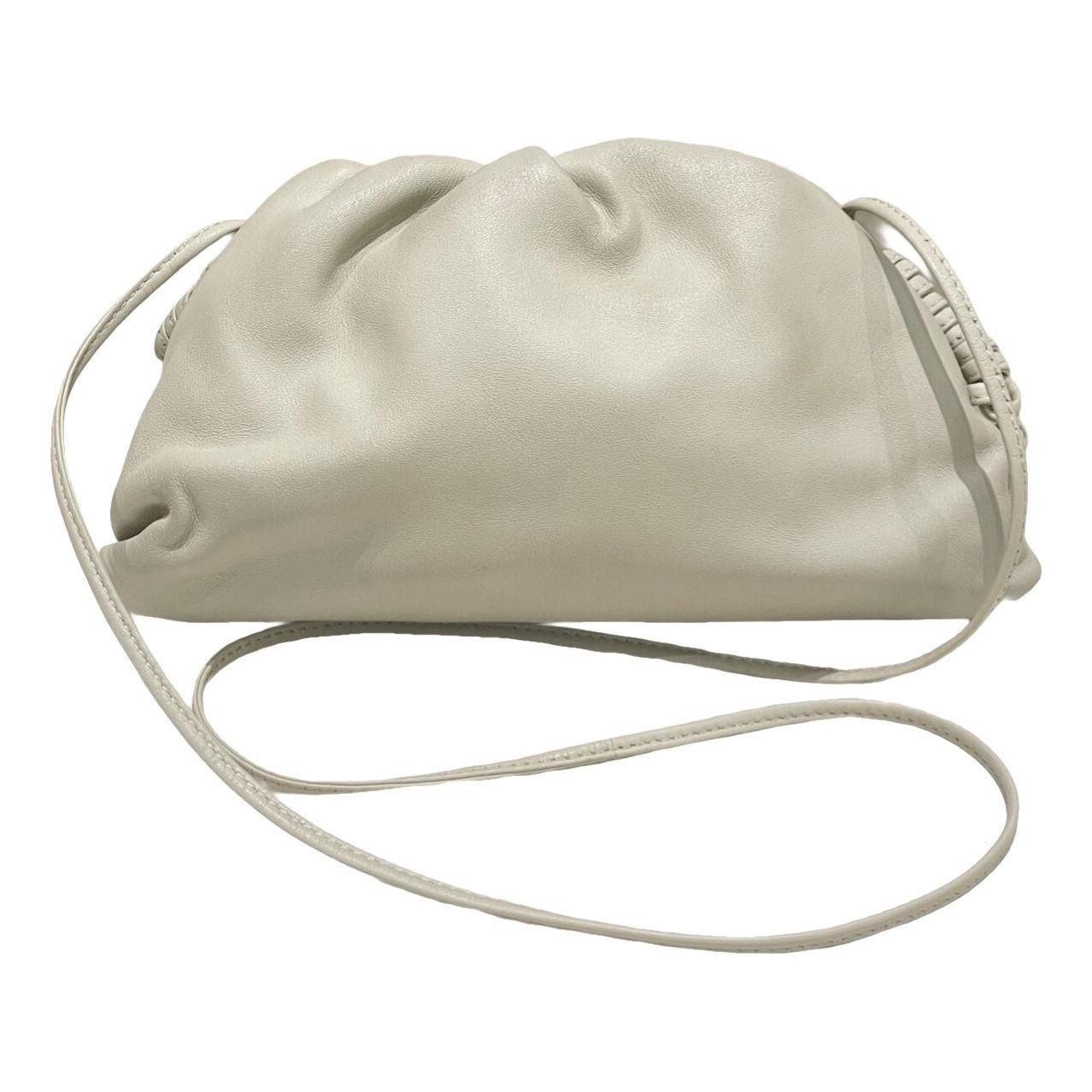 Pouch leather handbag