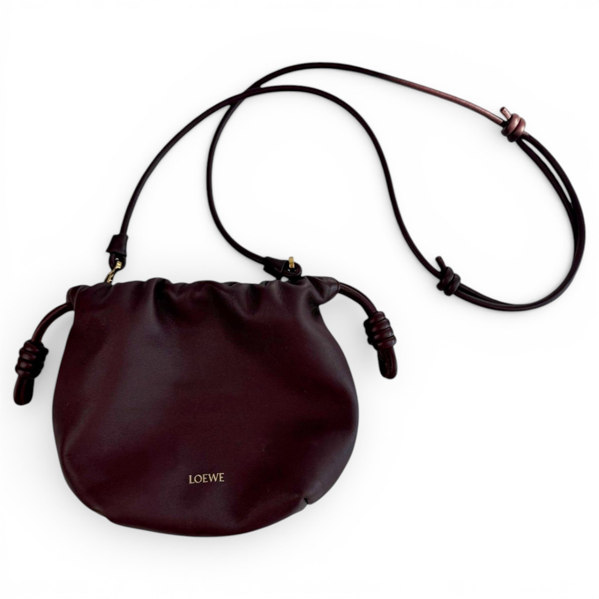 Flamenco leather mini bag
